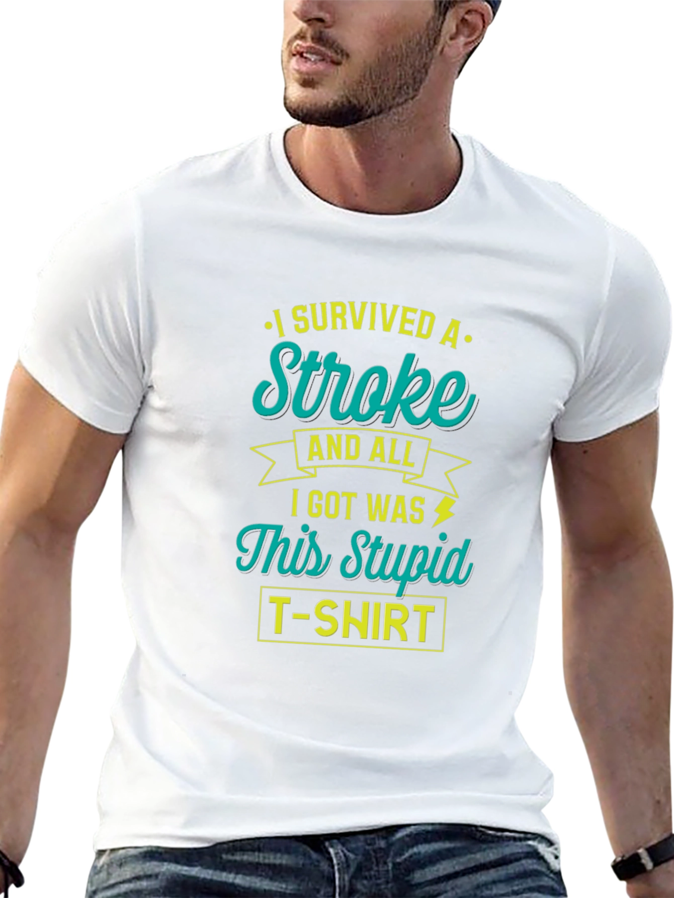 I Survived a Stroke Funny T-Shirt