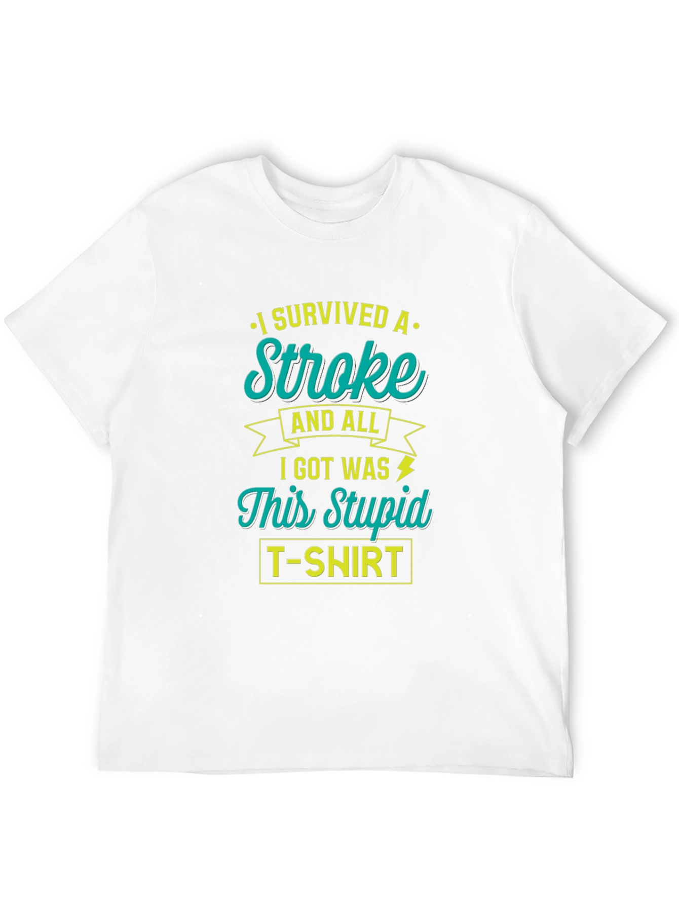 I Survived a Stroke Funny T-Shirt