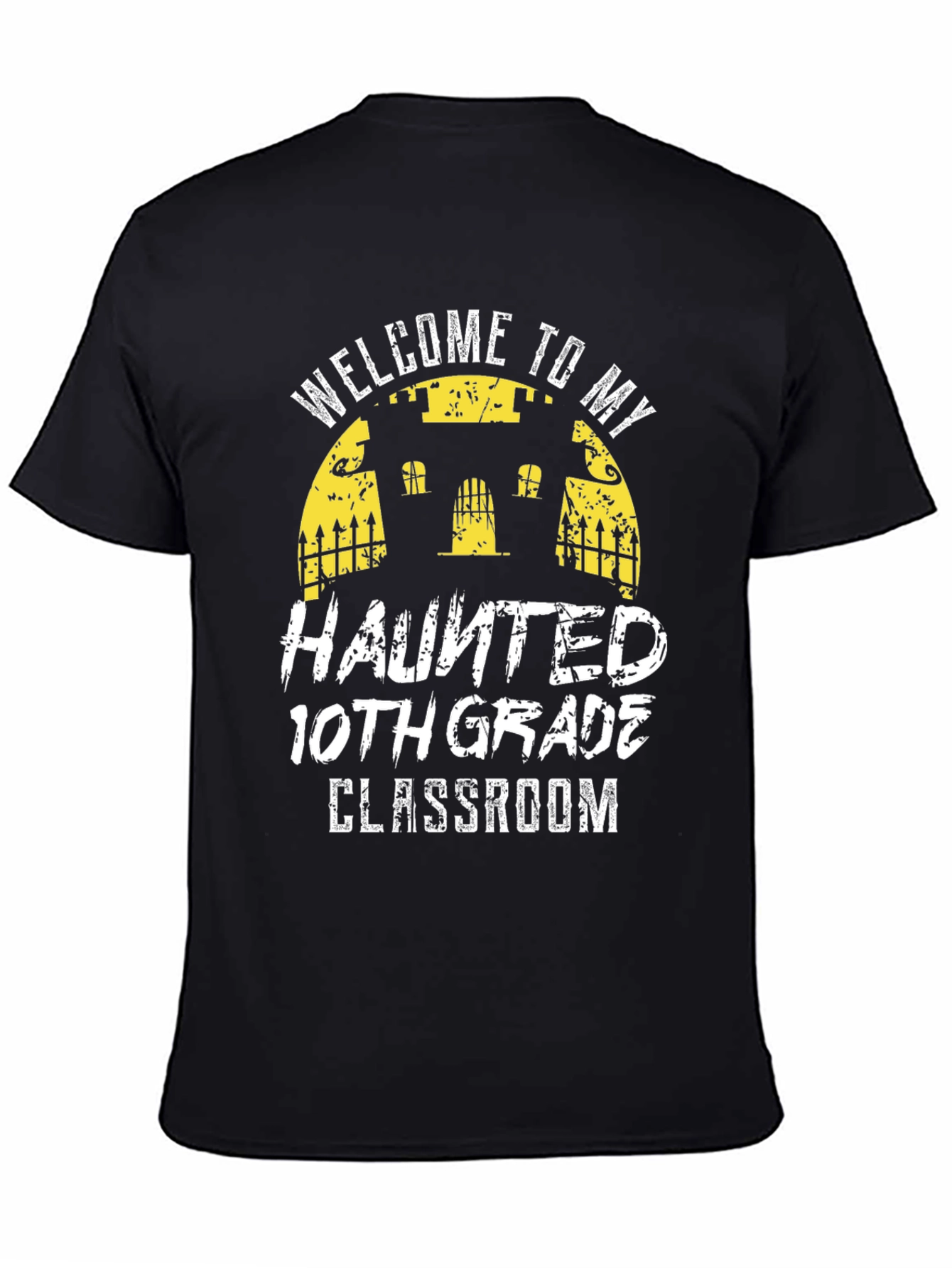 Haunted 10th Grade Classroom Tee