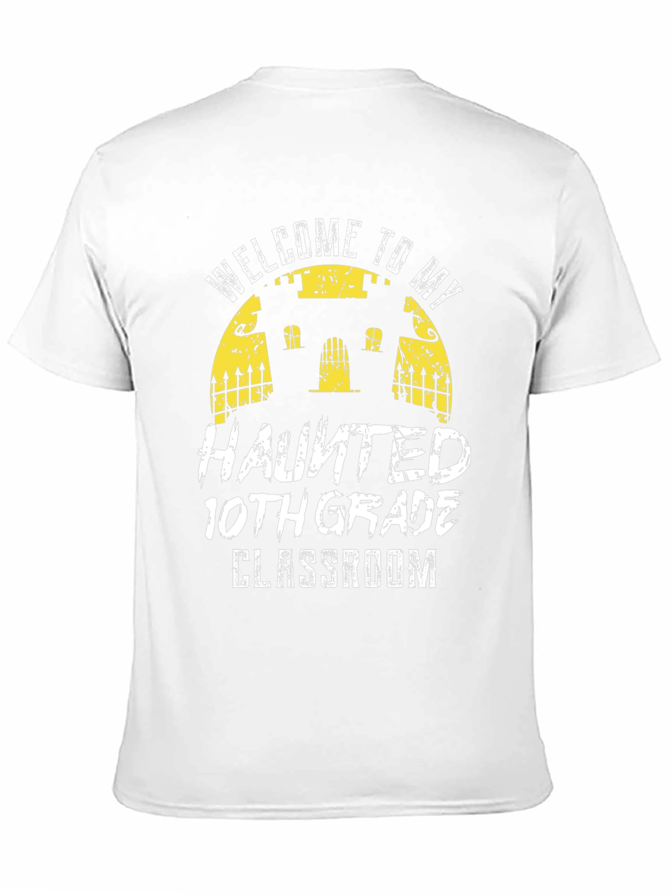Haunted 10th Grade Classroom Tee