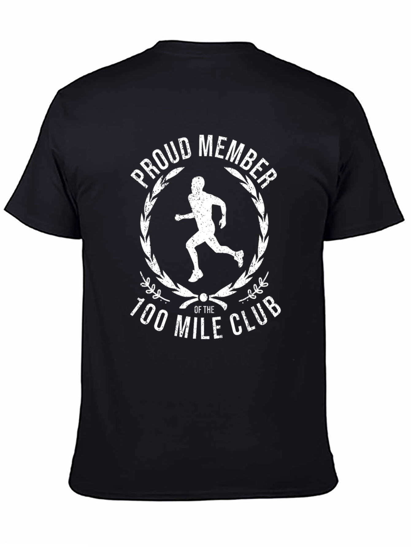 Proud Member 100 Mile Club Running T-Shirt