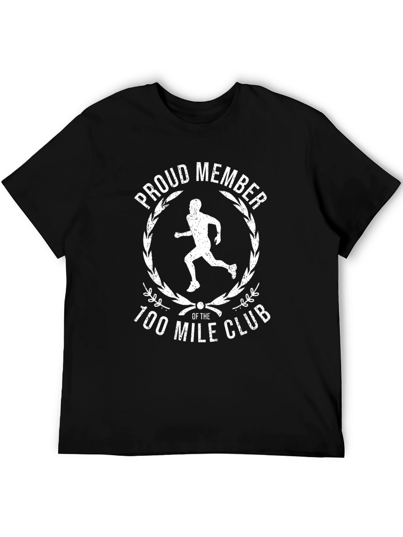 Proud Member 100 Mile Club Running T-Shirt