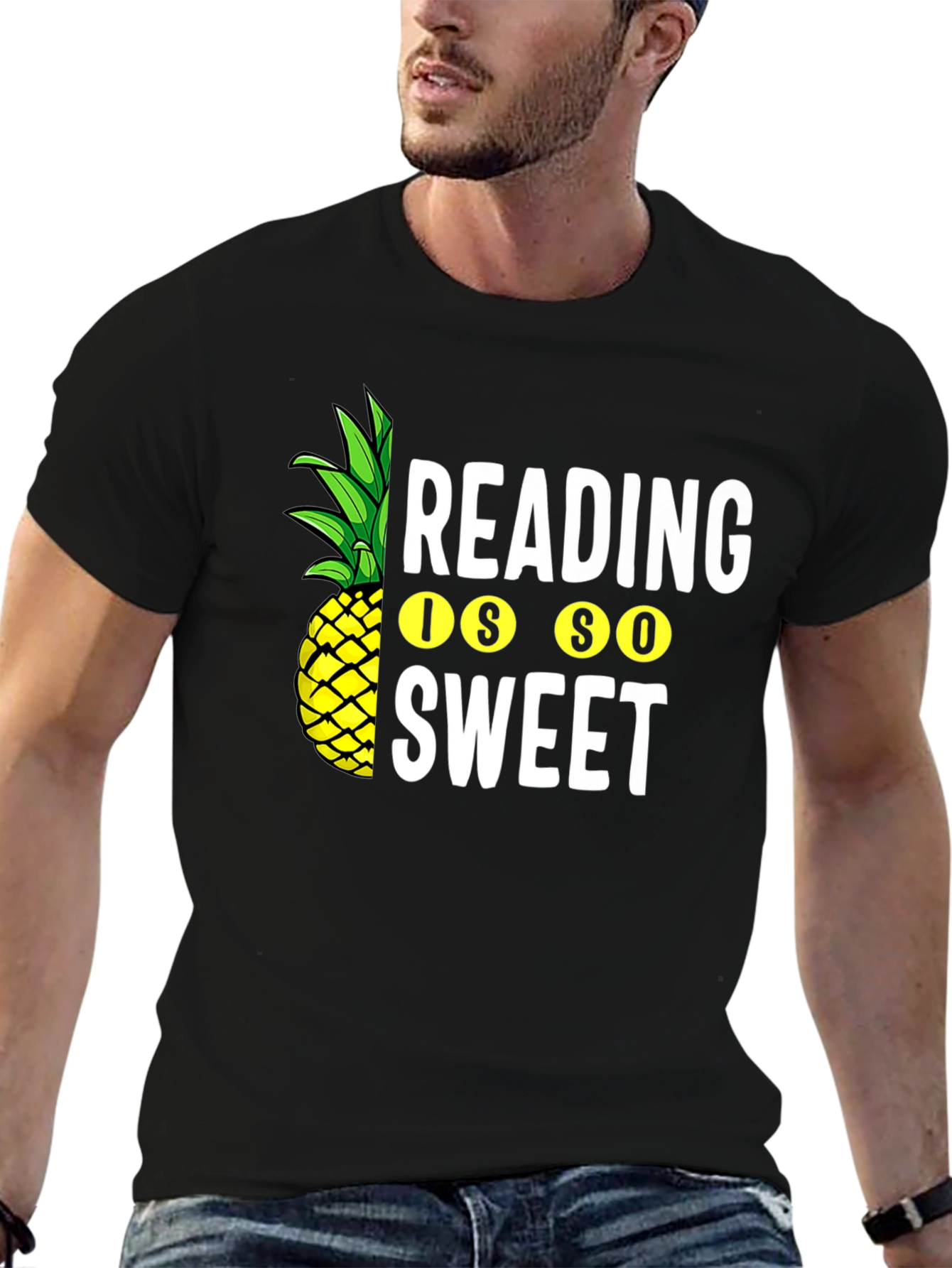 Reading is so Sweet Pineapple T-Shirt