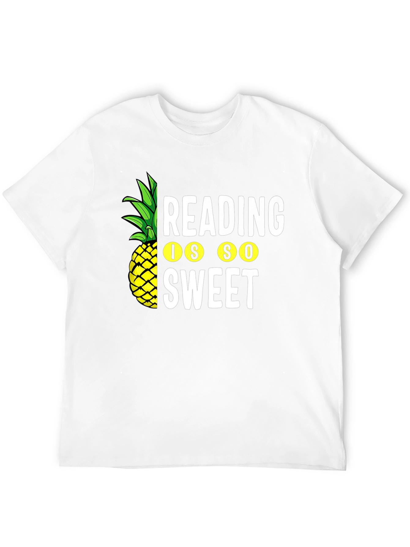 Reading is so Sweet Pineapple T-Shirt