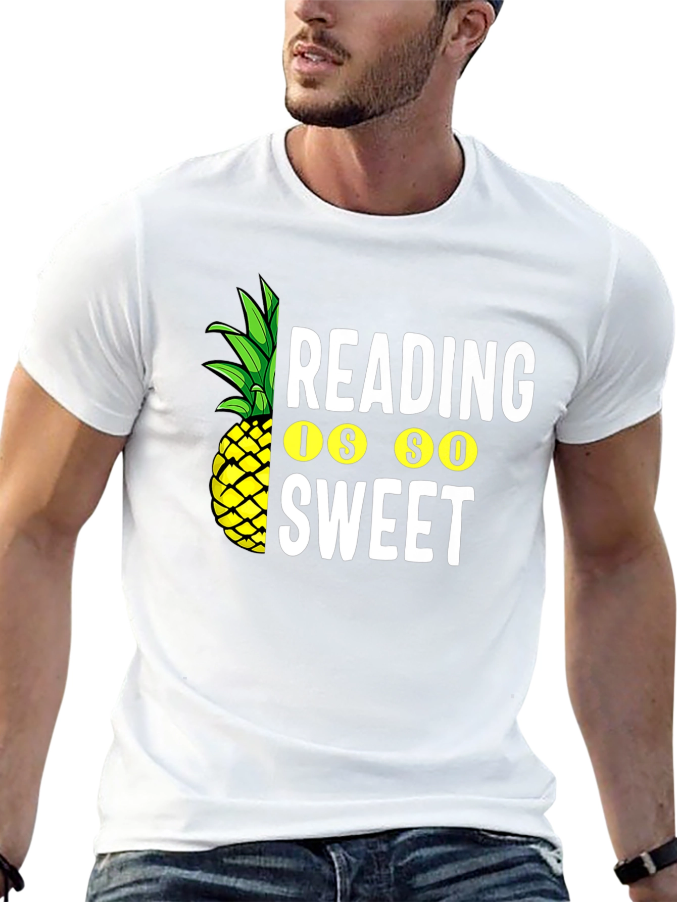 Reading is so Sweet Pineapple T-Shirt