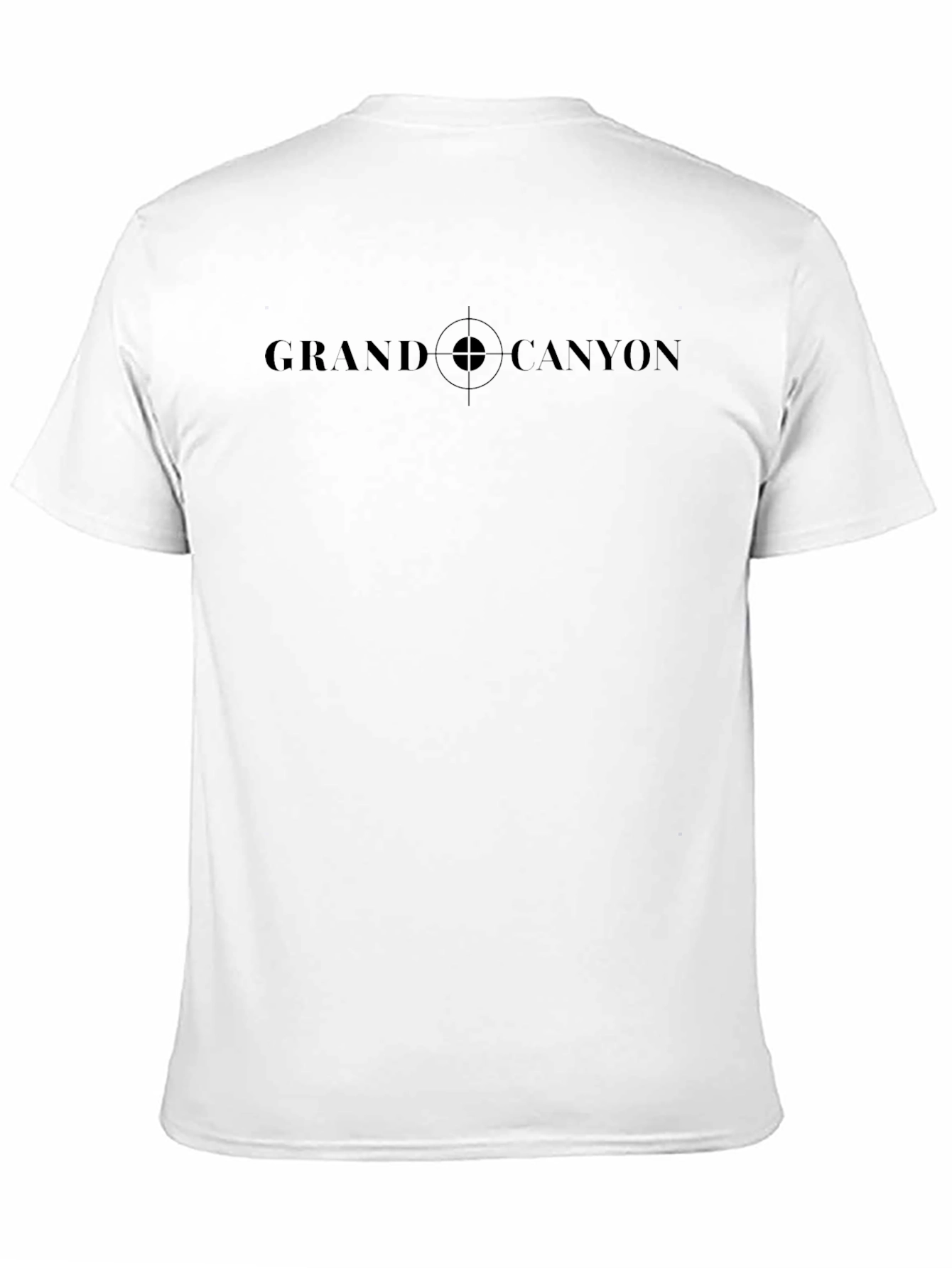 Grand Canyon Target Graphic Tee - Unisex Black T-Shirt