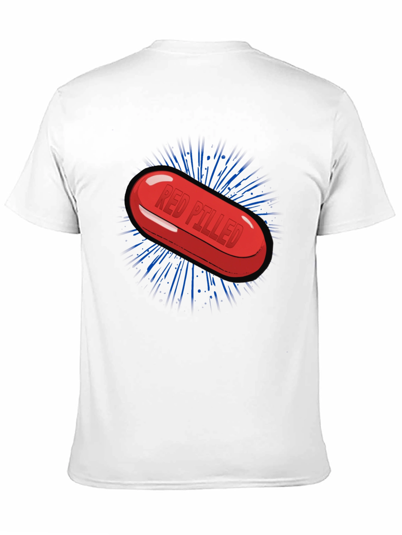 Red Pilled Graphic Tee - Truth Seeker T-Shirt