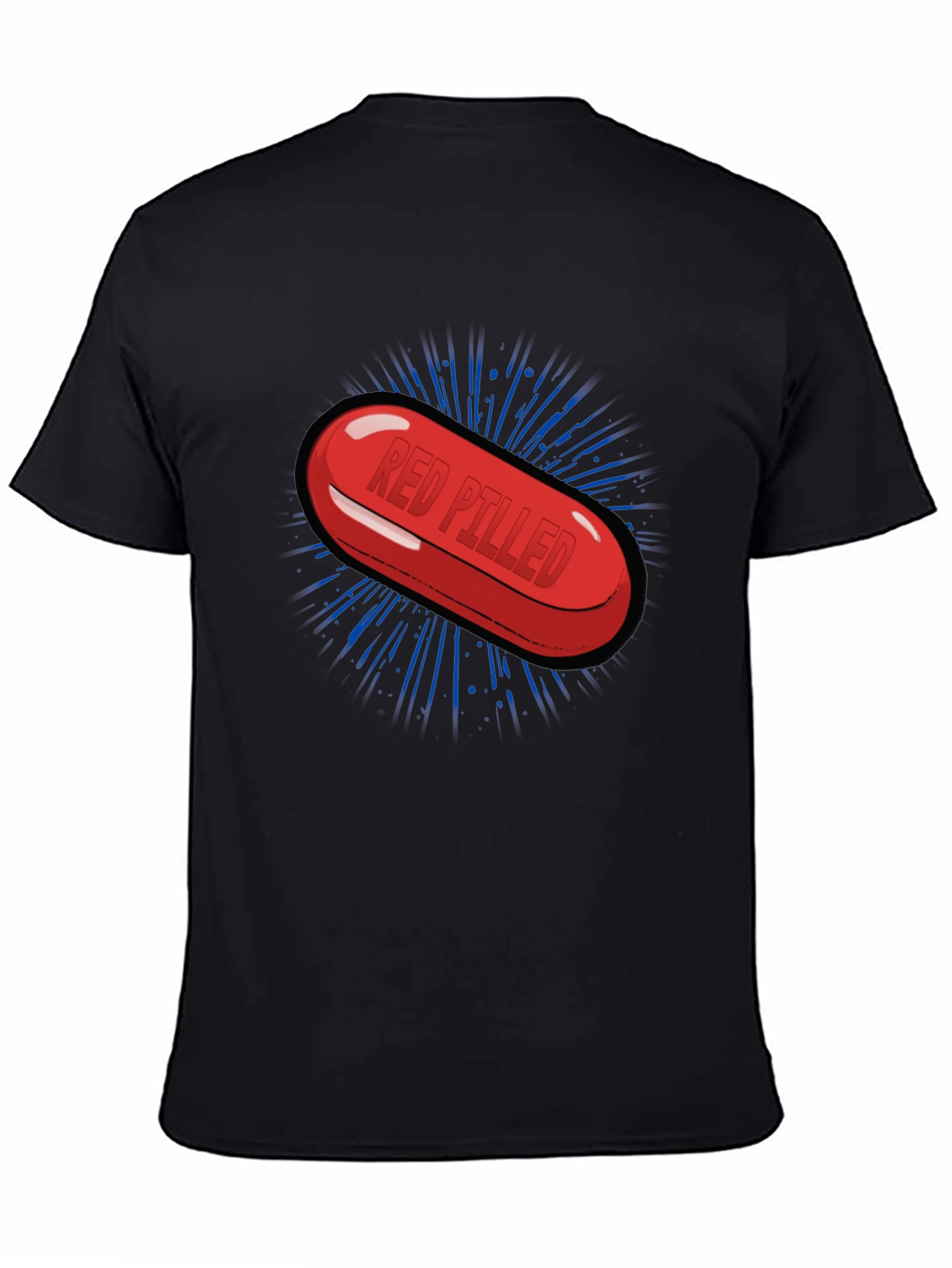 Red Pilled Graphic Tee - Truth Seeker T-Shirt