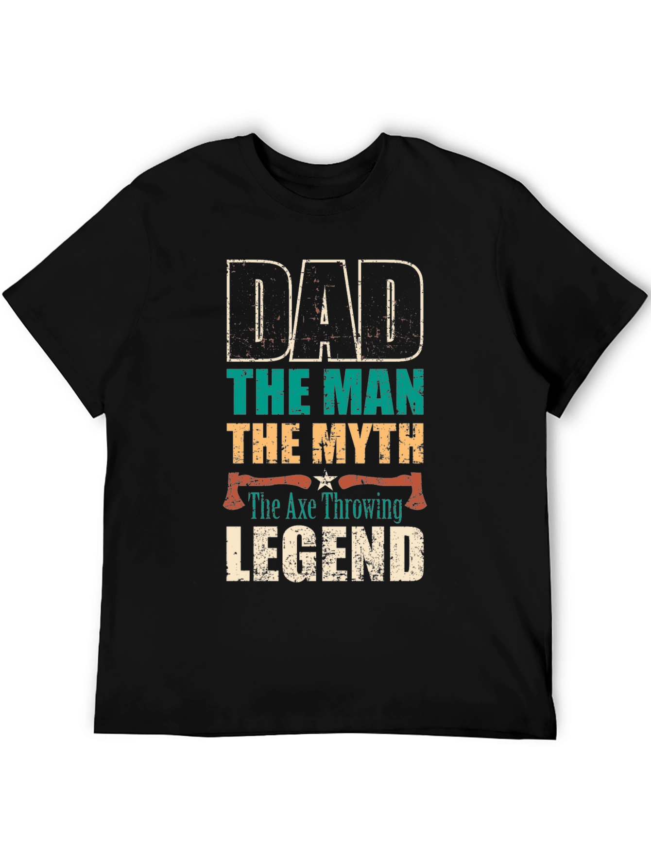 Dad Axe Throwing Legend T-Shirt