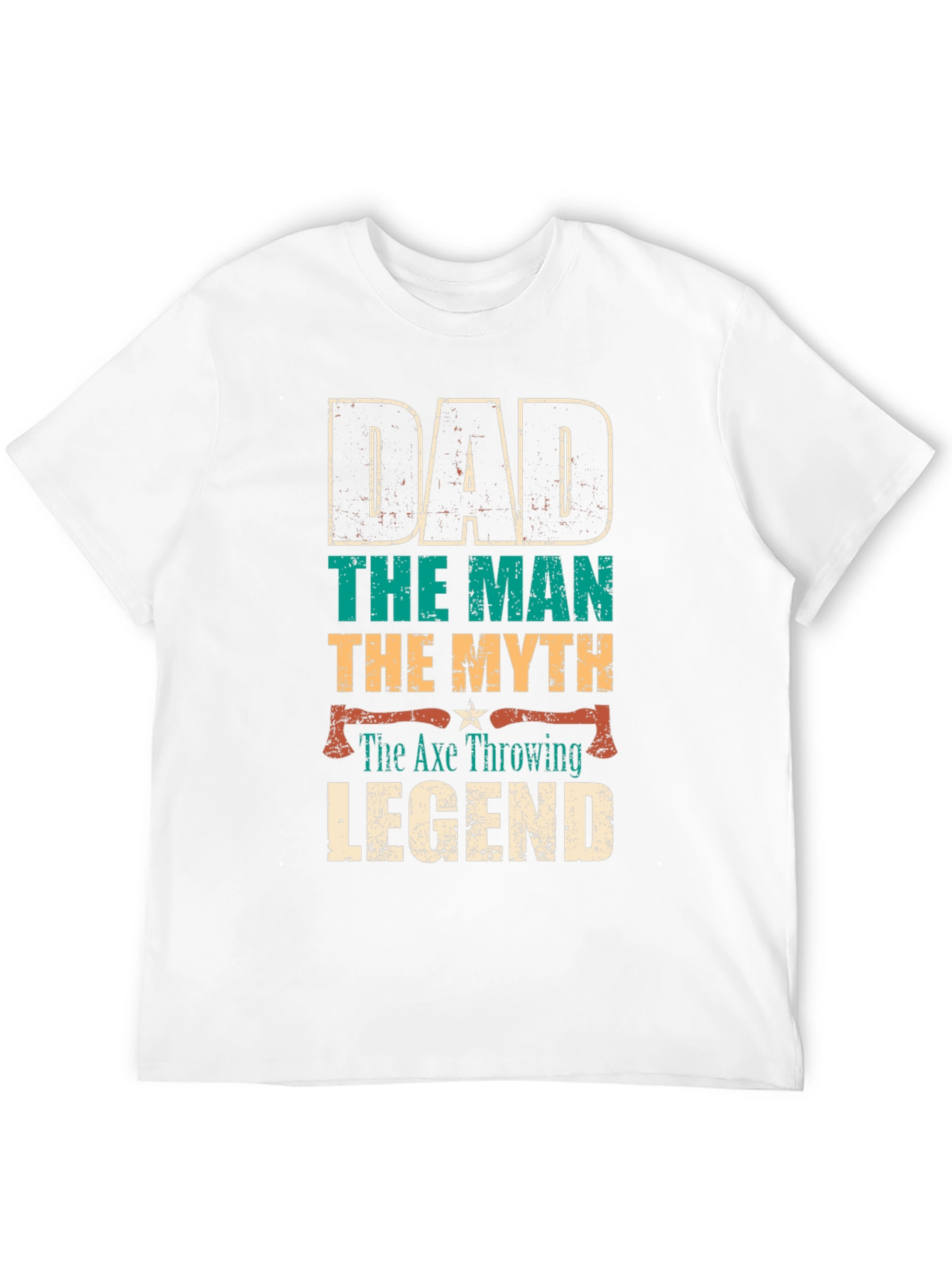 Dad Axe Throwing Legend T-Shirt
