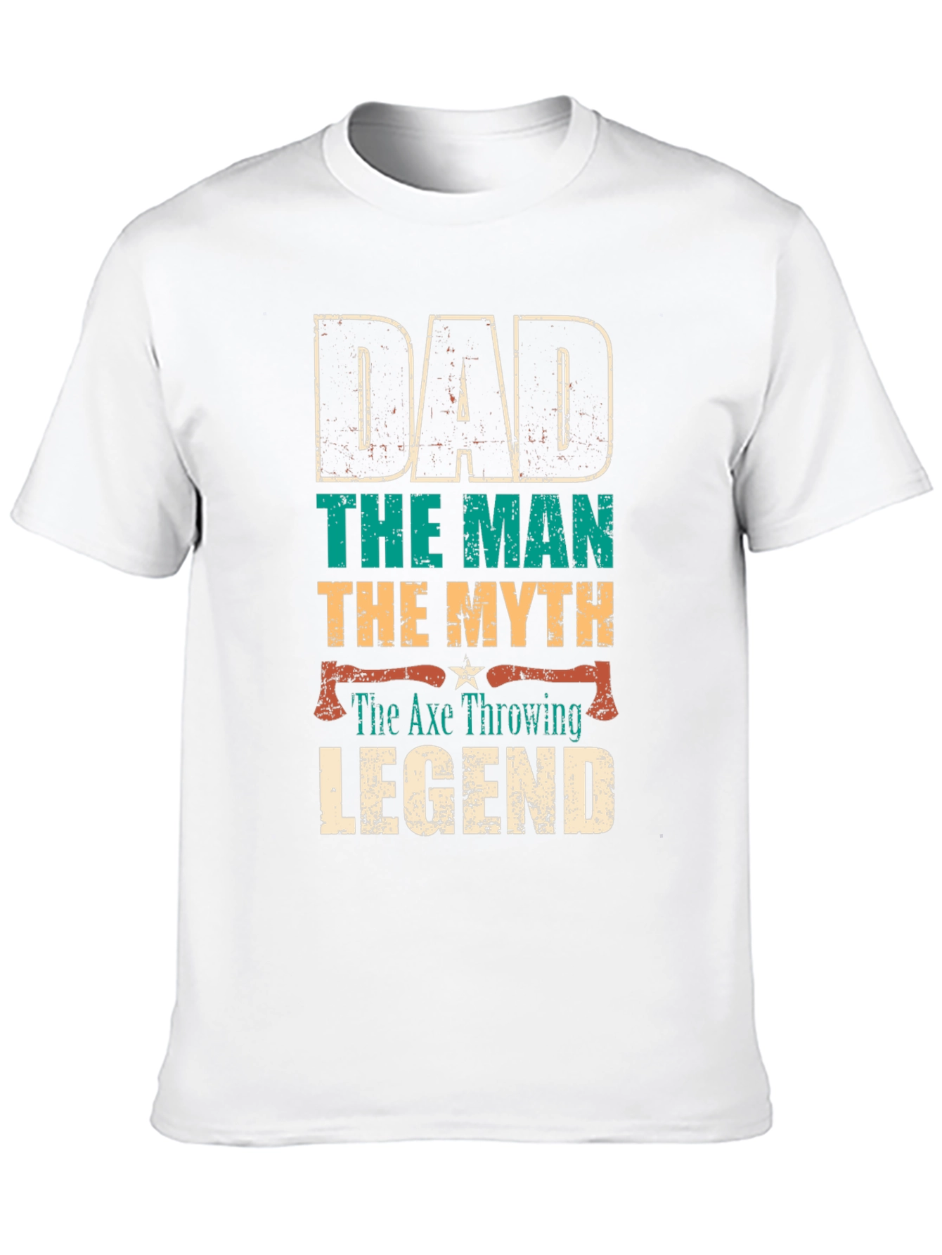 Dad Axe Throwing Legend T-Shirt