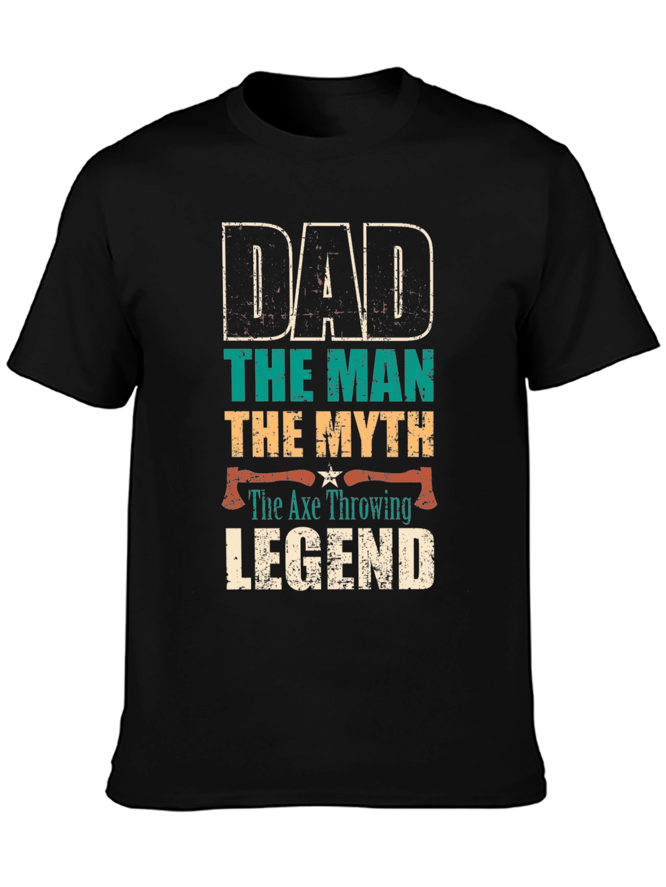 Dad Axe Throwing Legend T-Shirt
