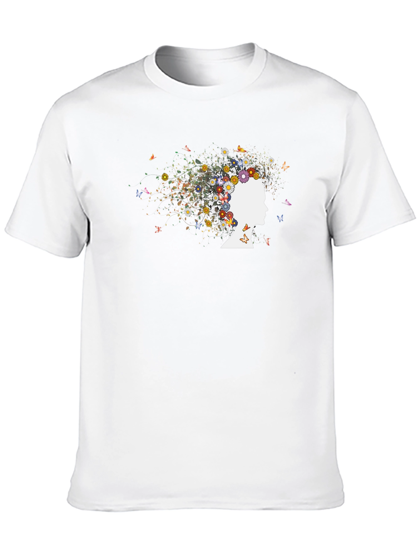 Floral Mind T-Shirt - Nature Inspired Graphic Tee