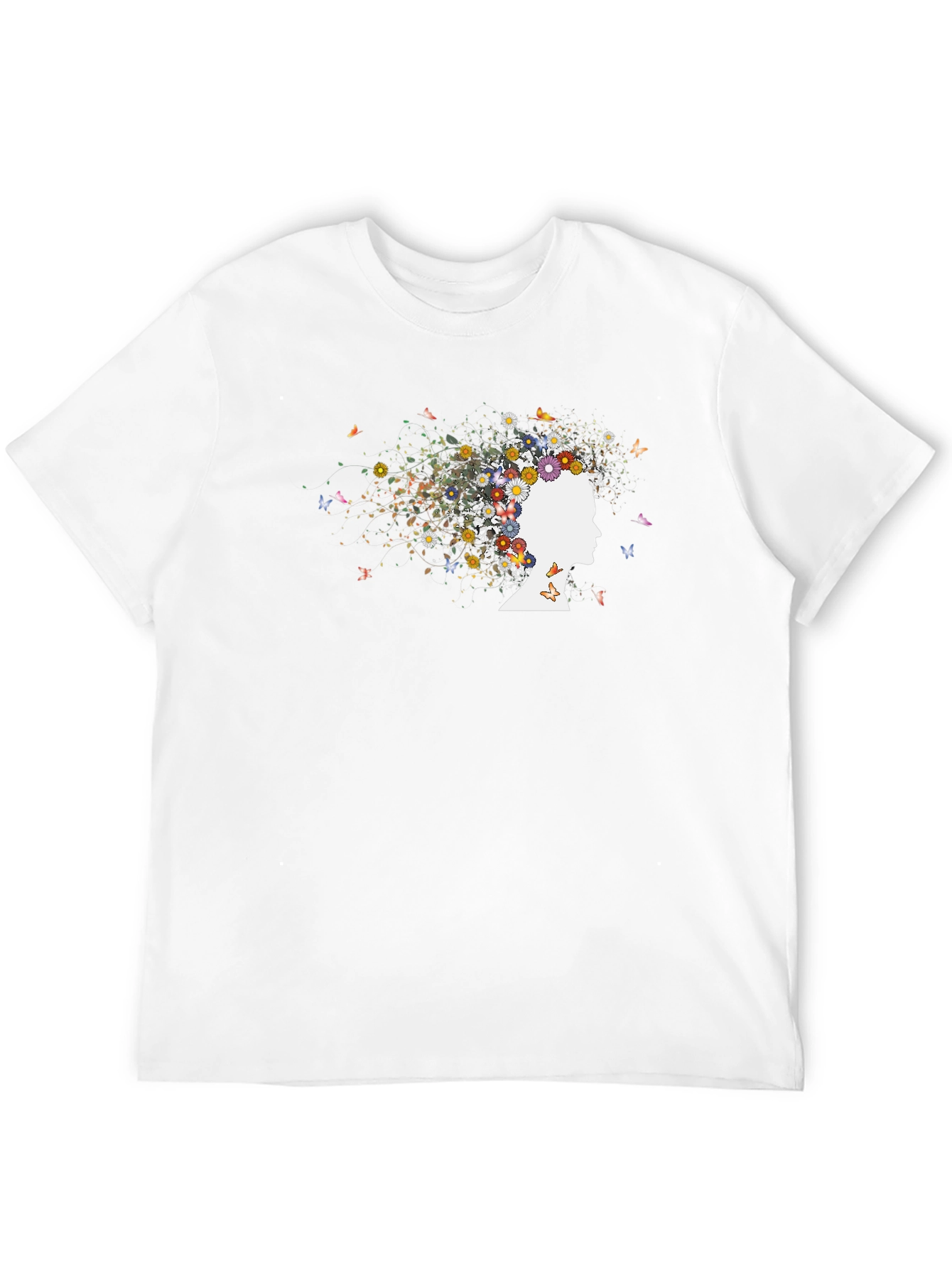Floral Mind T-Shirt - Nature Inspired Graphic Tee