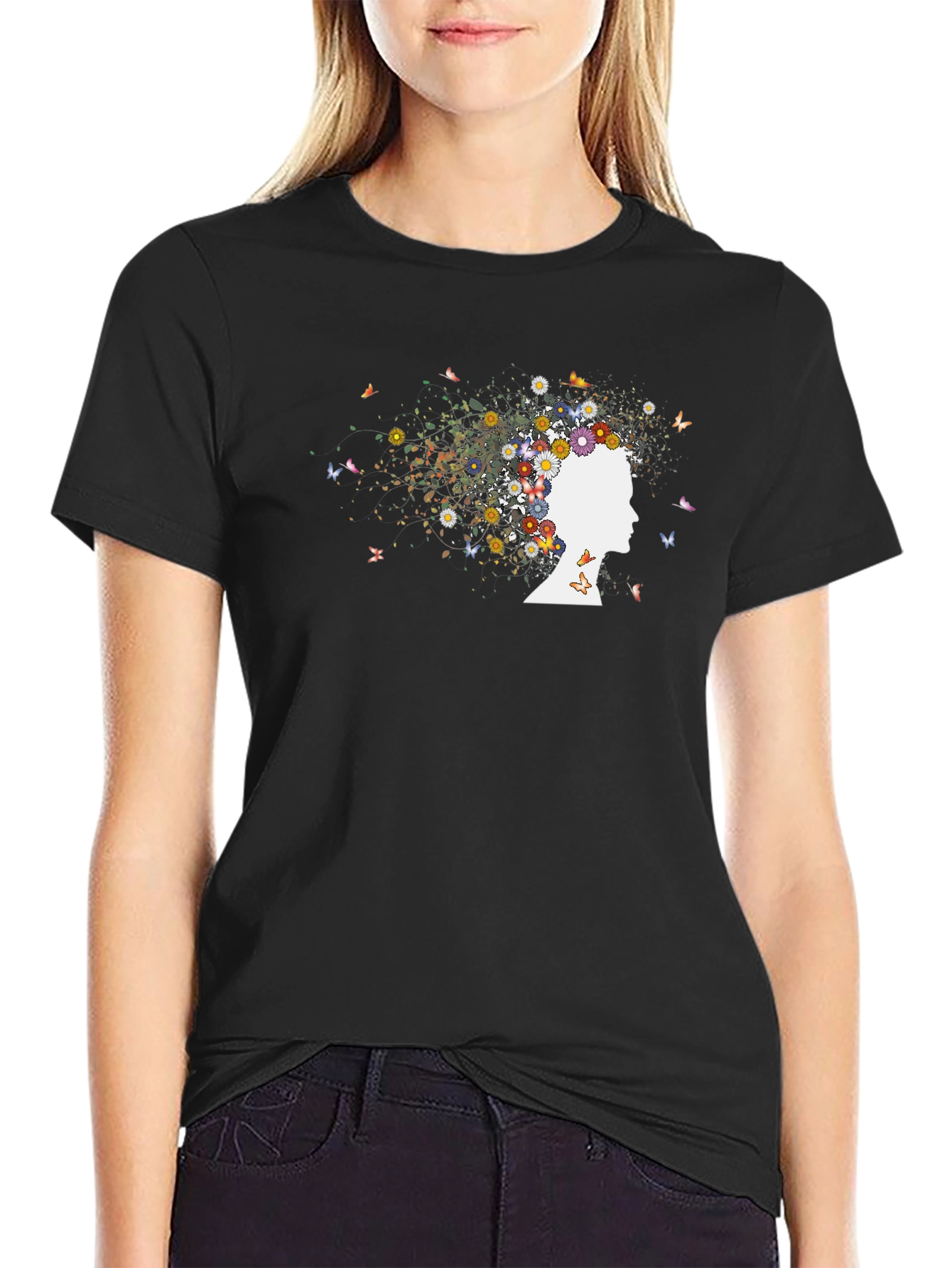 Floral Mind T-Shirt - Nature Inspired Graphic Tee