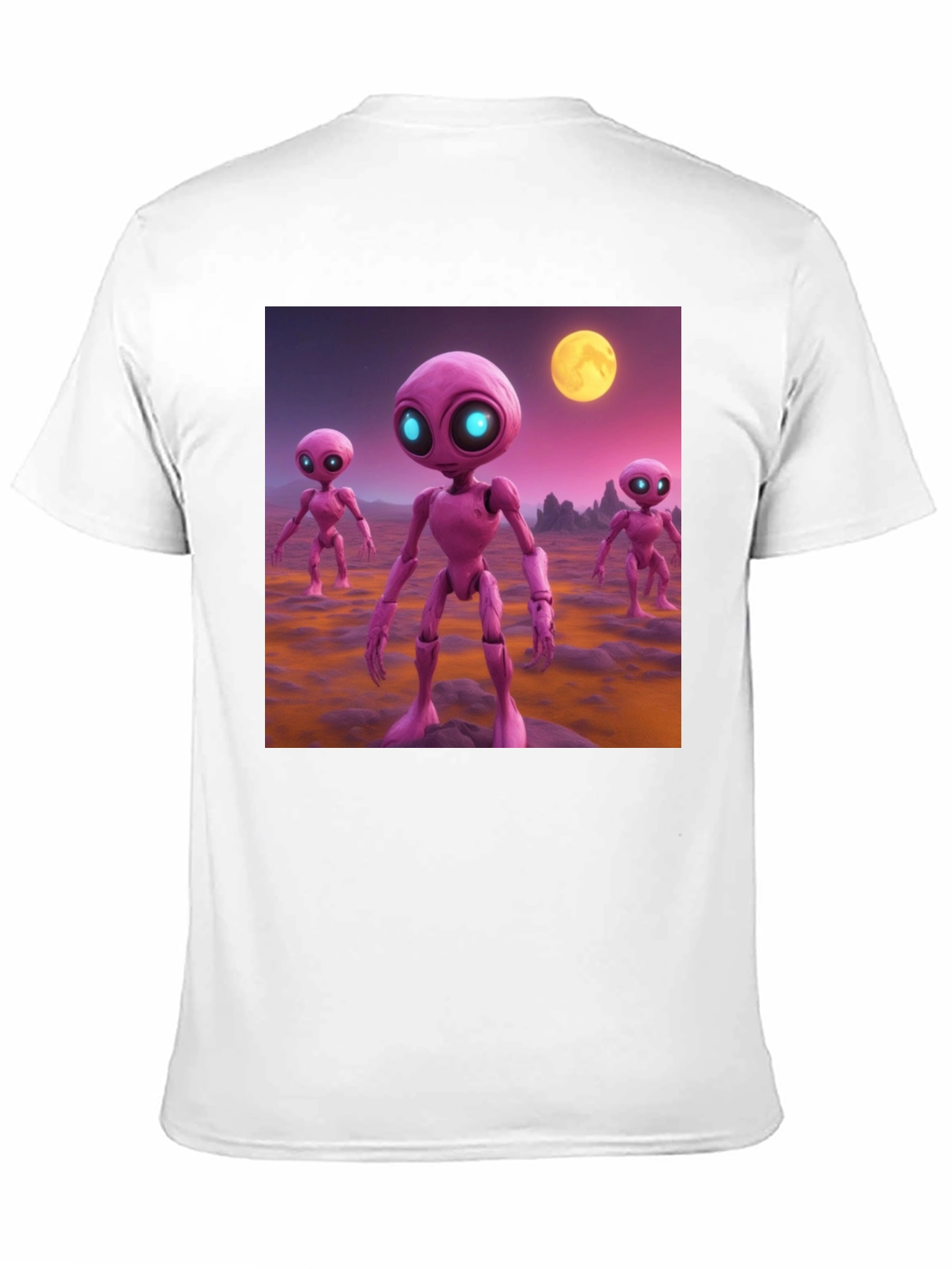Alien Encounter Black T-Shirt