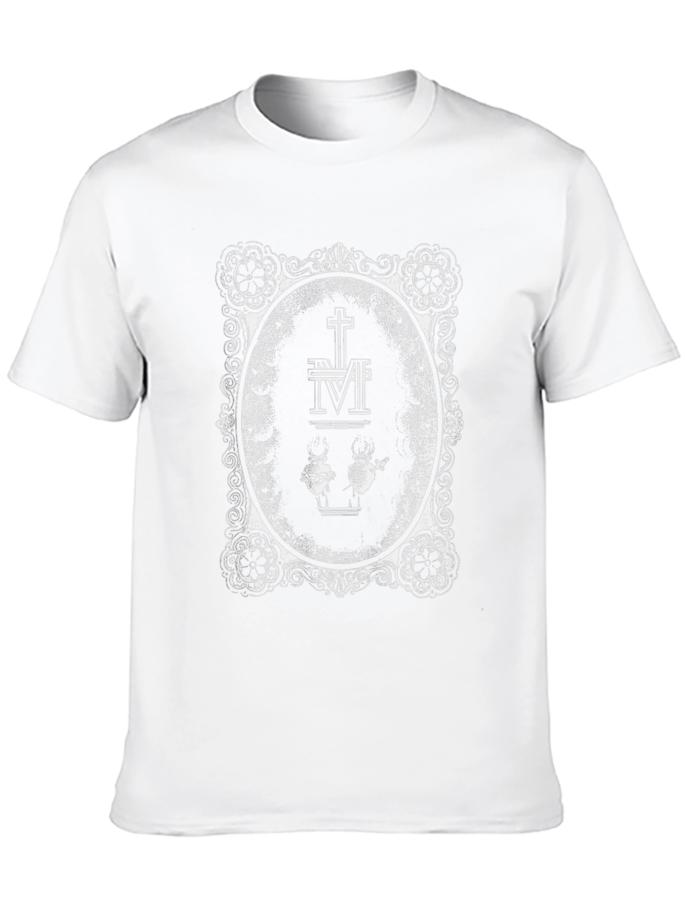 Sacred Hearts Black T-Shirt