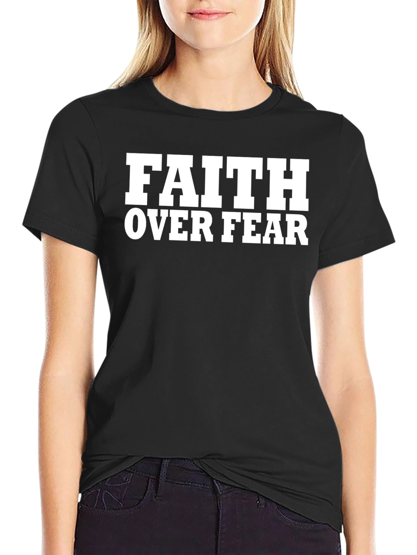 Faith Over Fear Graphic T-Shirt