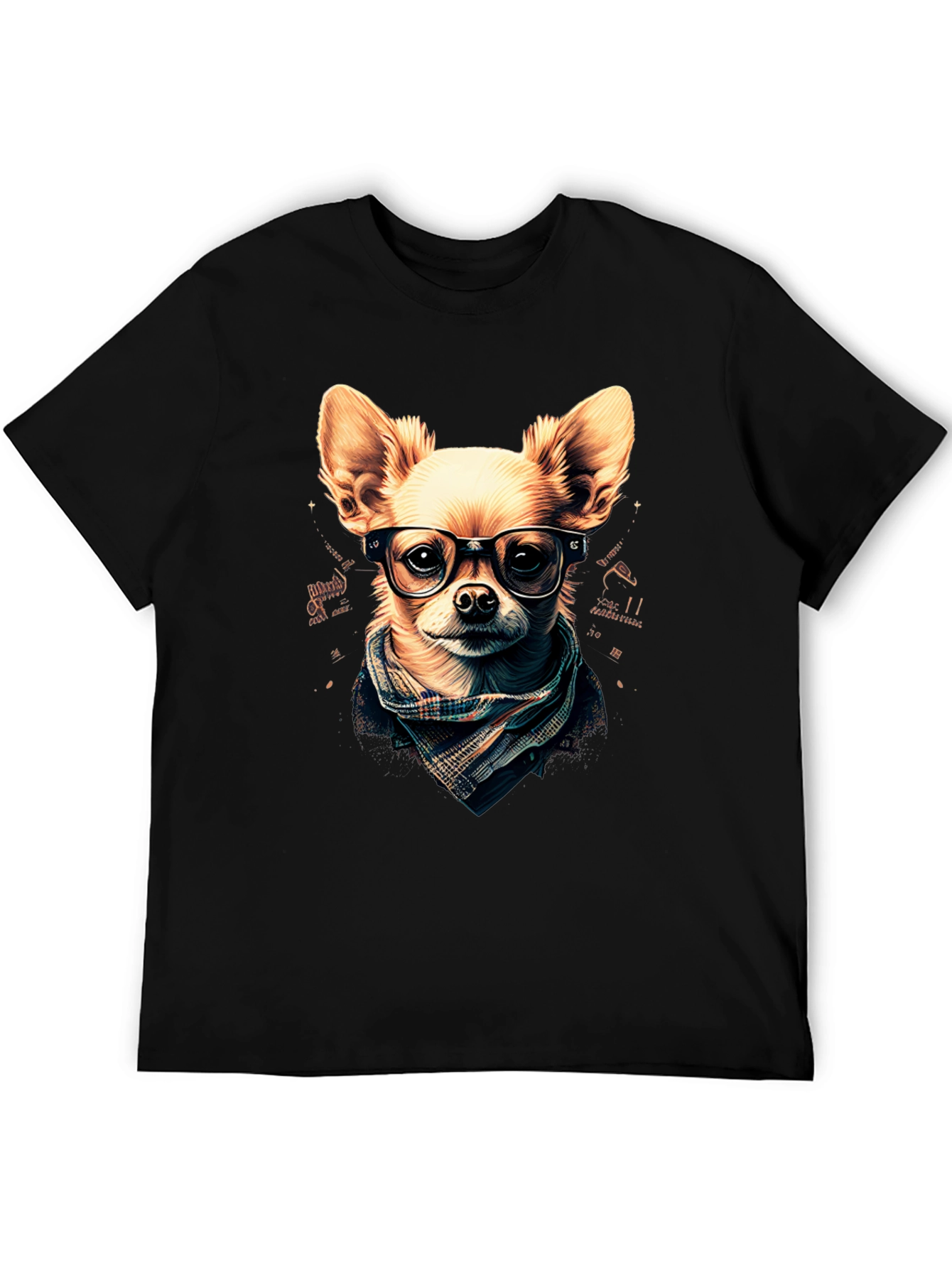 Hipster Dog T-Shirt: Geek Chic Chihuahua
