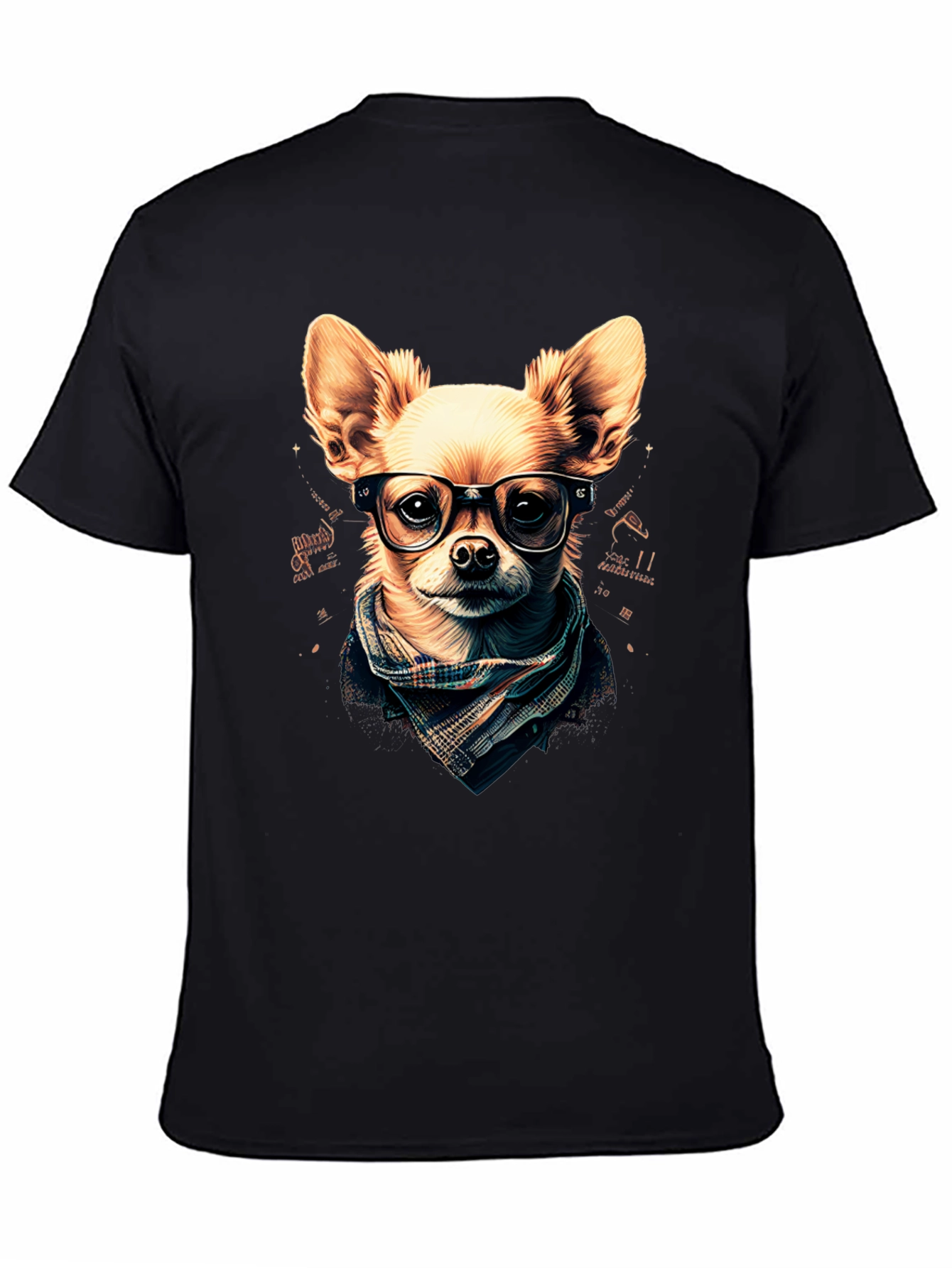 Hipster Dog T-Shirt: Geek Chic Chihuahua