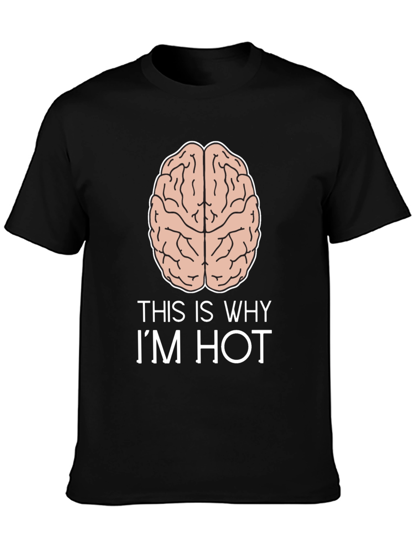 This Is Why Im Hot Brain T-Shirt