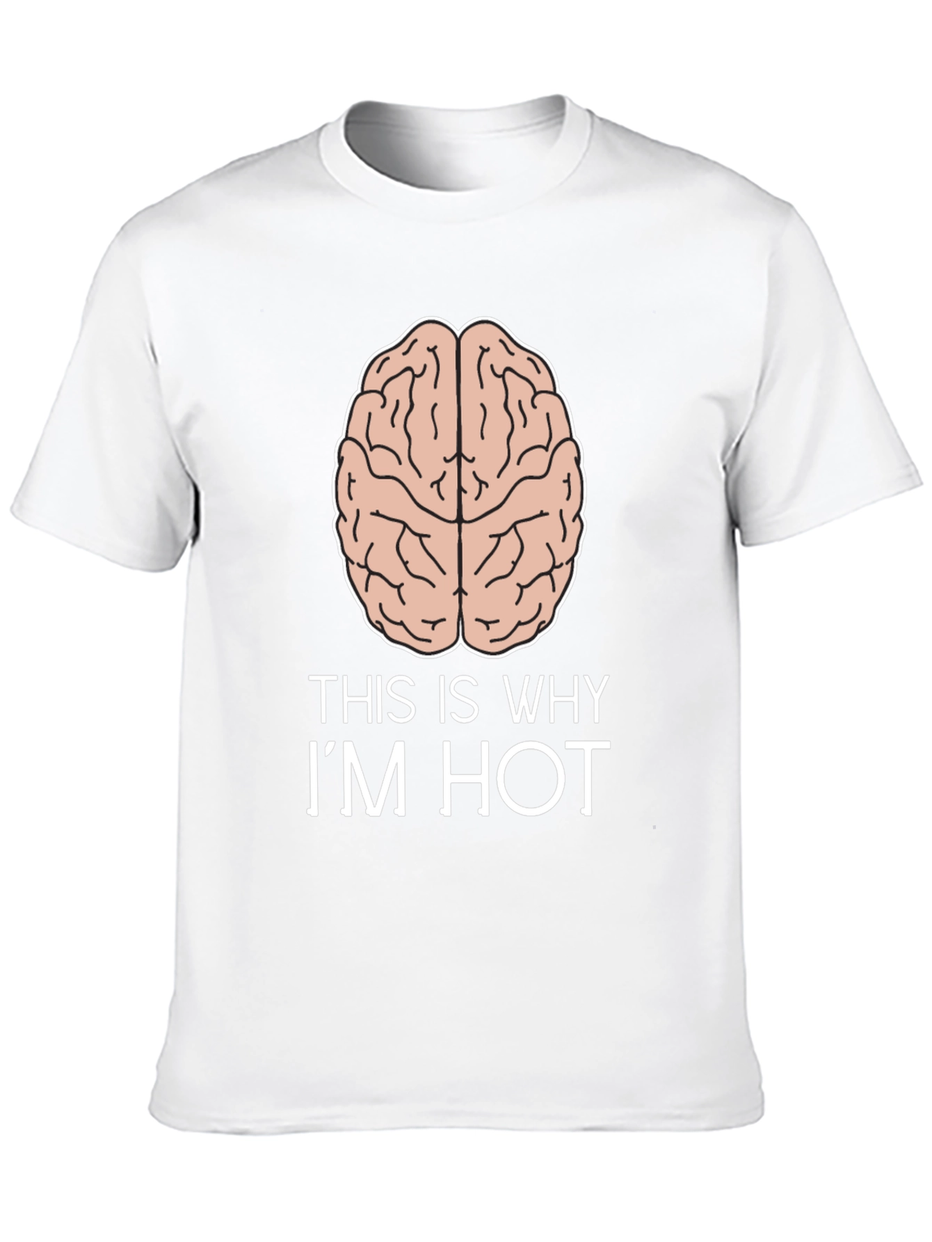 This Is Why Im Hot Brain T-Shirt