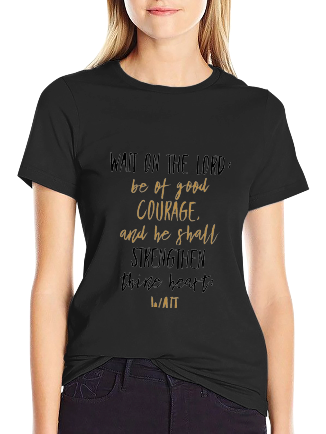 Wait on the Lord Graphic T-Shirt