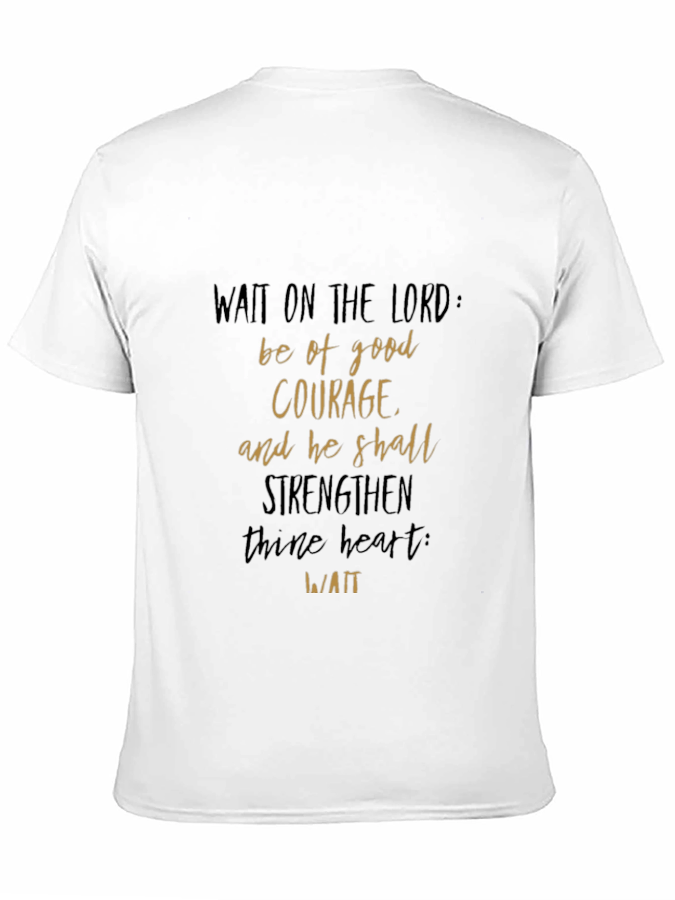 Wait on the Lord Graphic T-Shirt