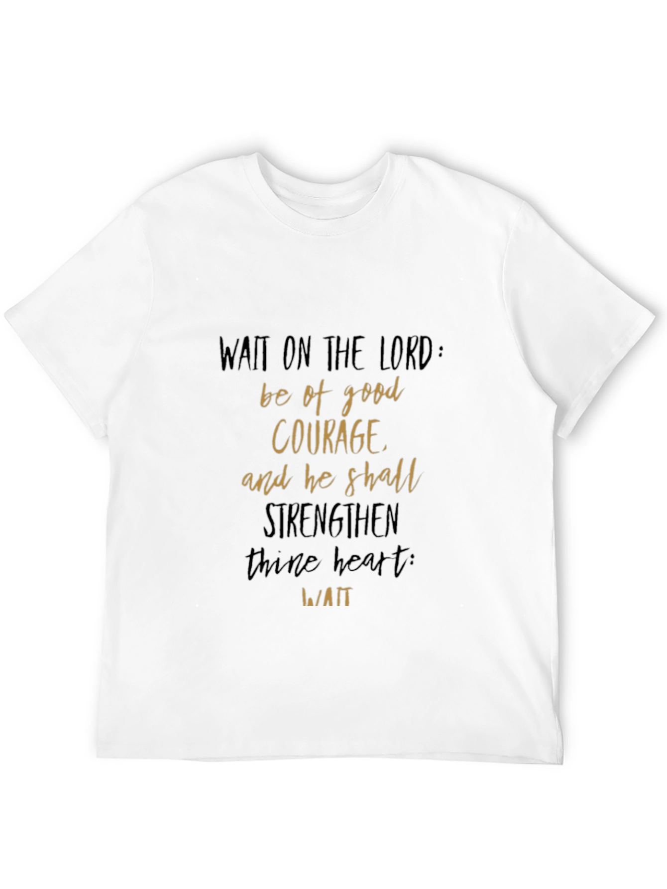 Wait on the Lord Graphic T-Shirt