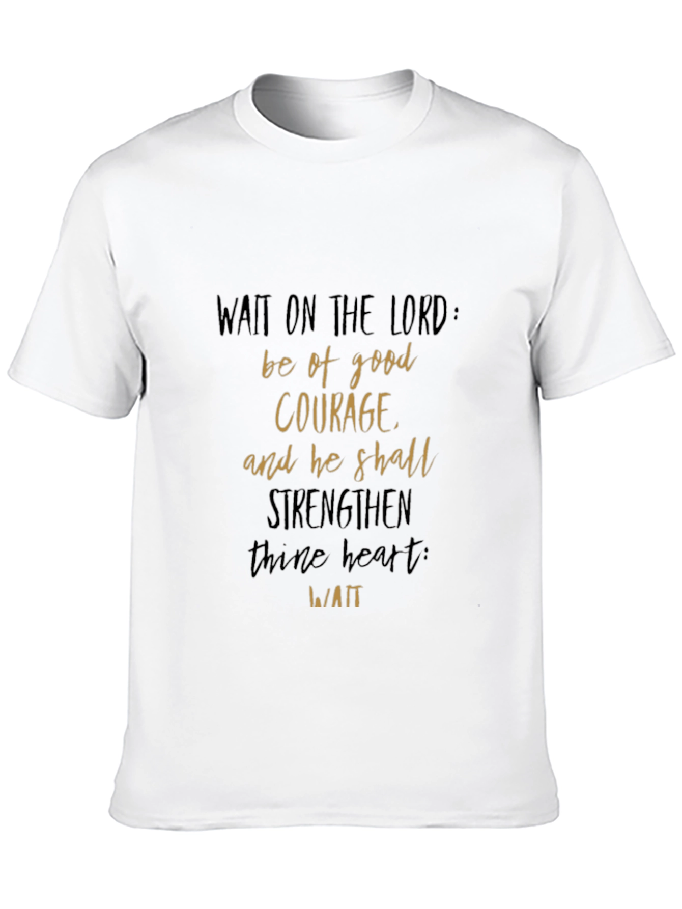 Wait on the Lord Graphic T-Shirt