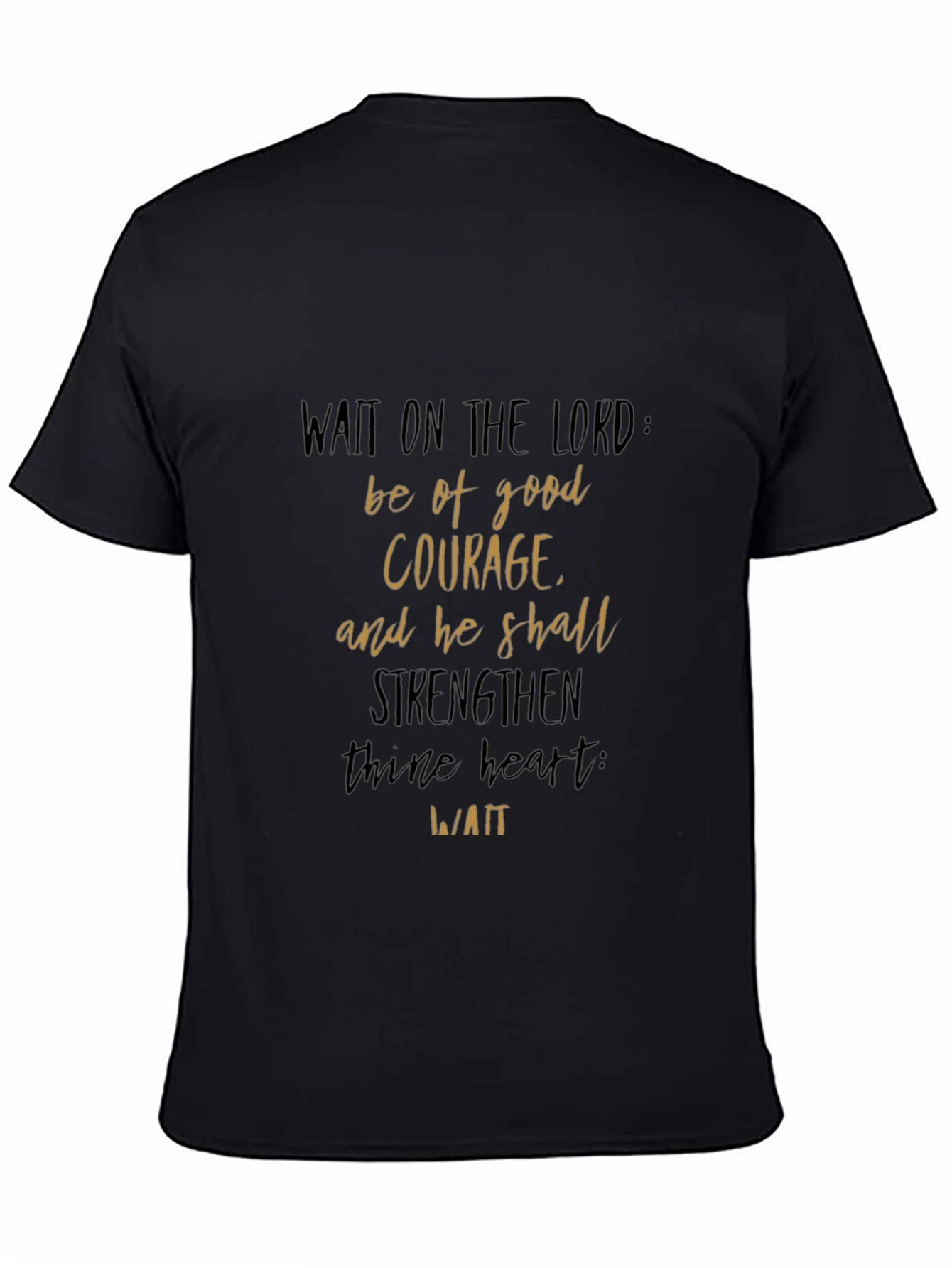 Wait on the Lord Graphic T-Shirt