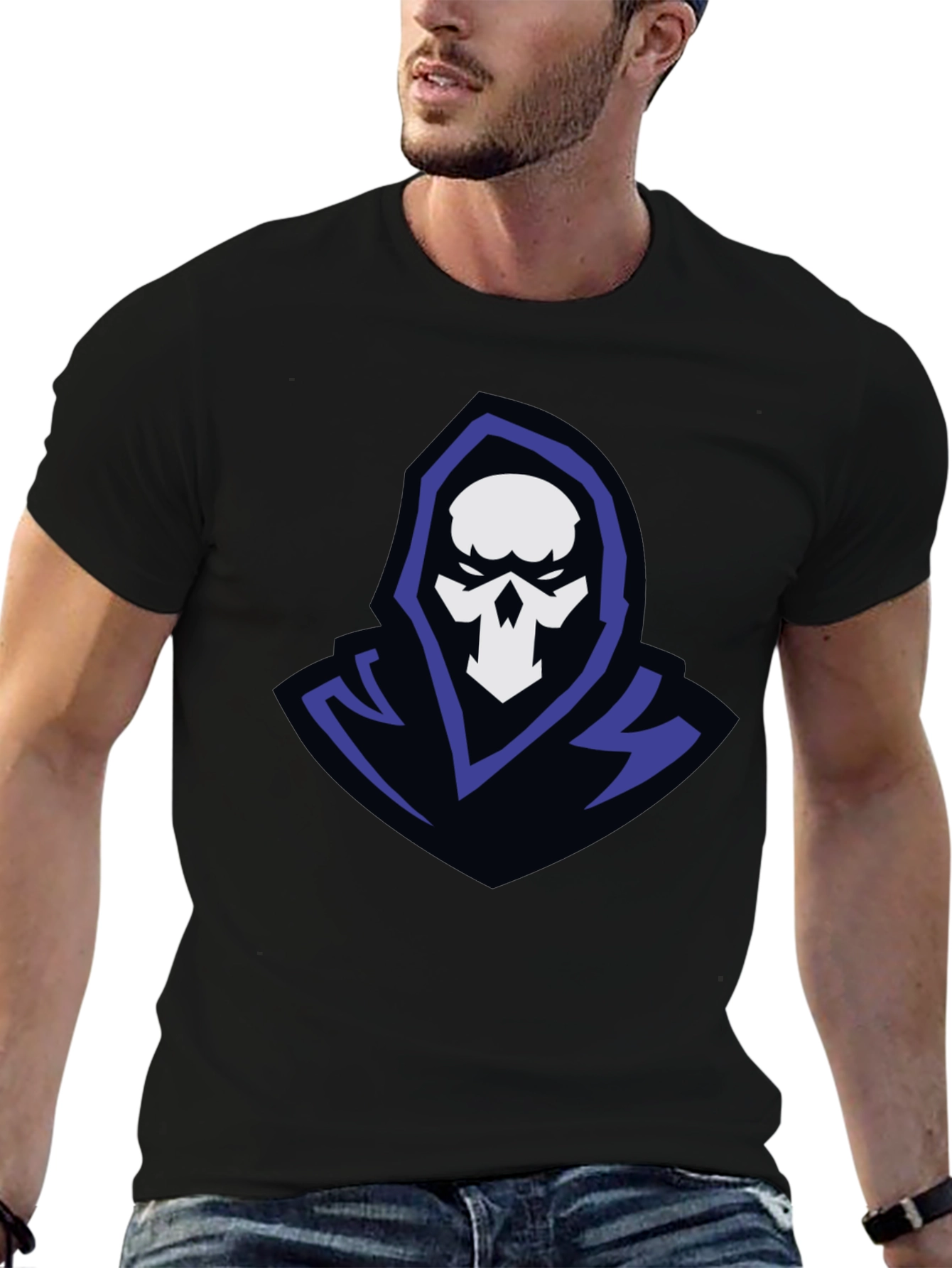 Grim Reaper Graphic T-Shirt - Mens Black Tee