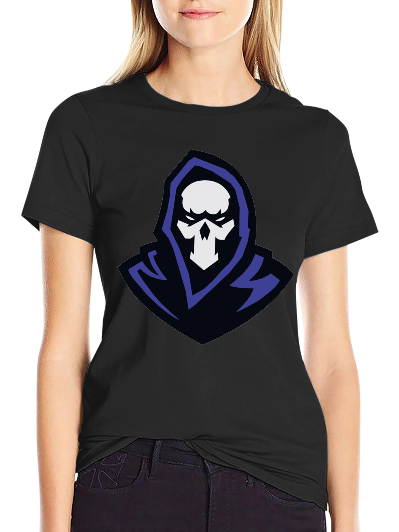 Grim Reaper Graphic T-Shirt - Mens Black Tee