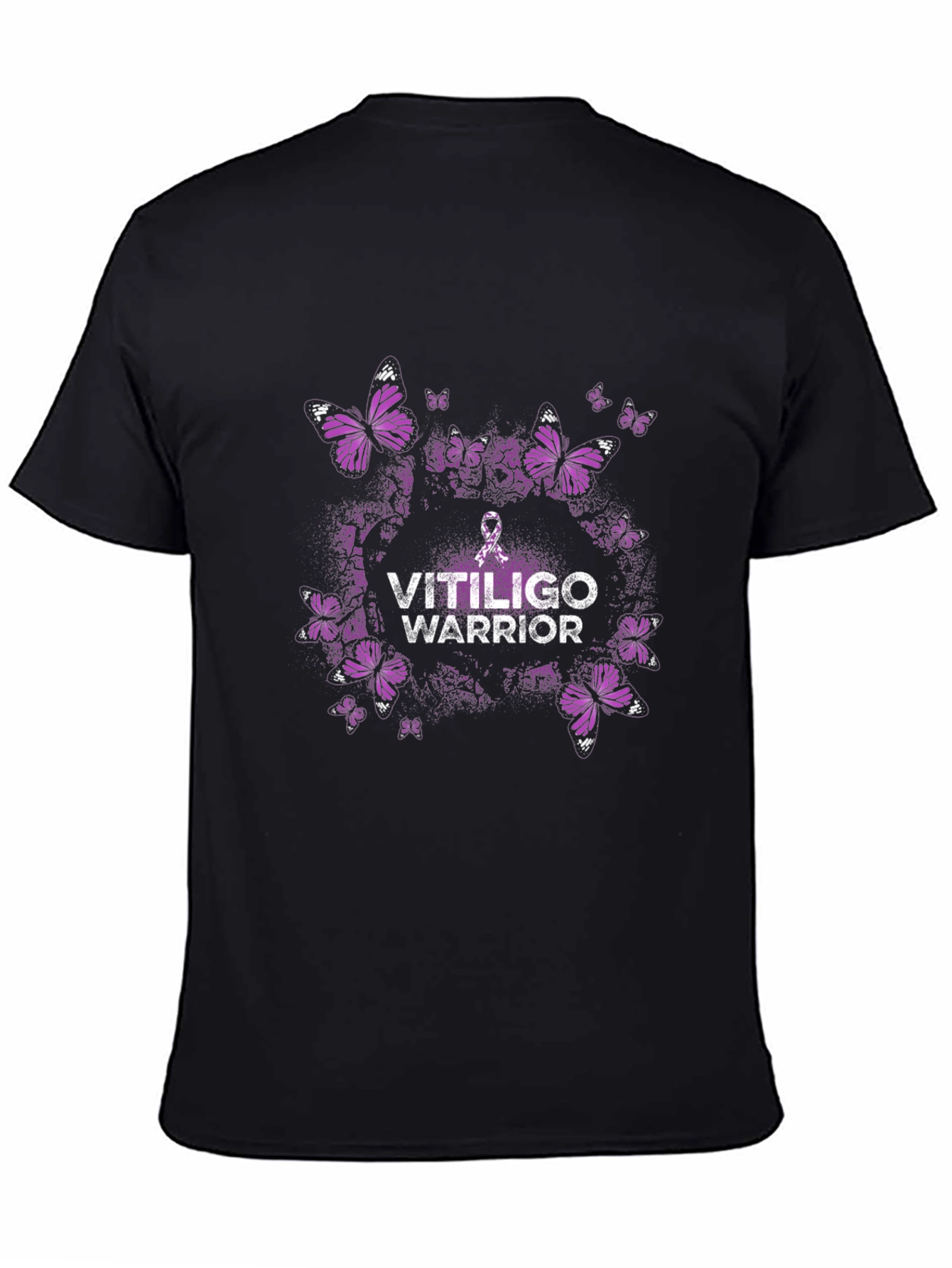 Vitiligo Warrior Butterfly Graphic Tee