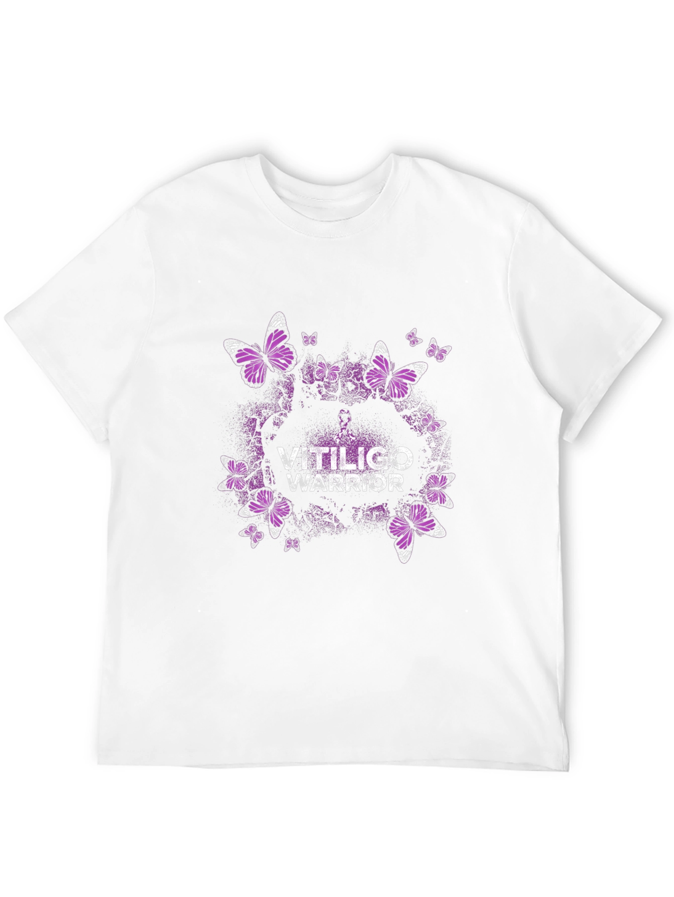 Vitiligo Warrior Butterfly Graphic Tee
