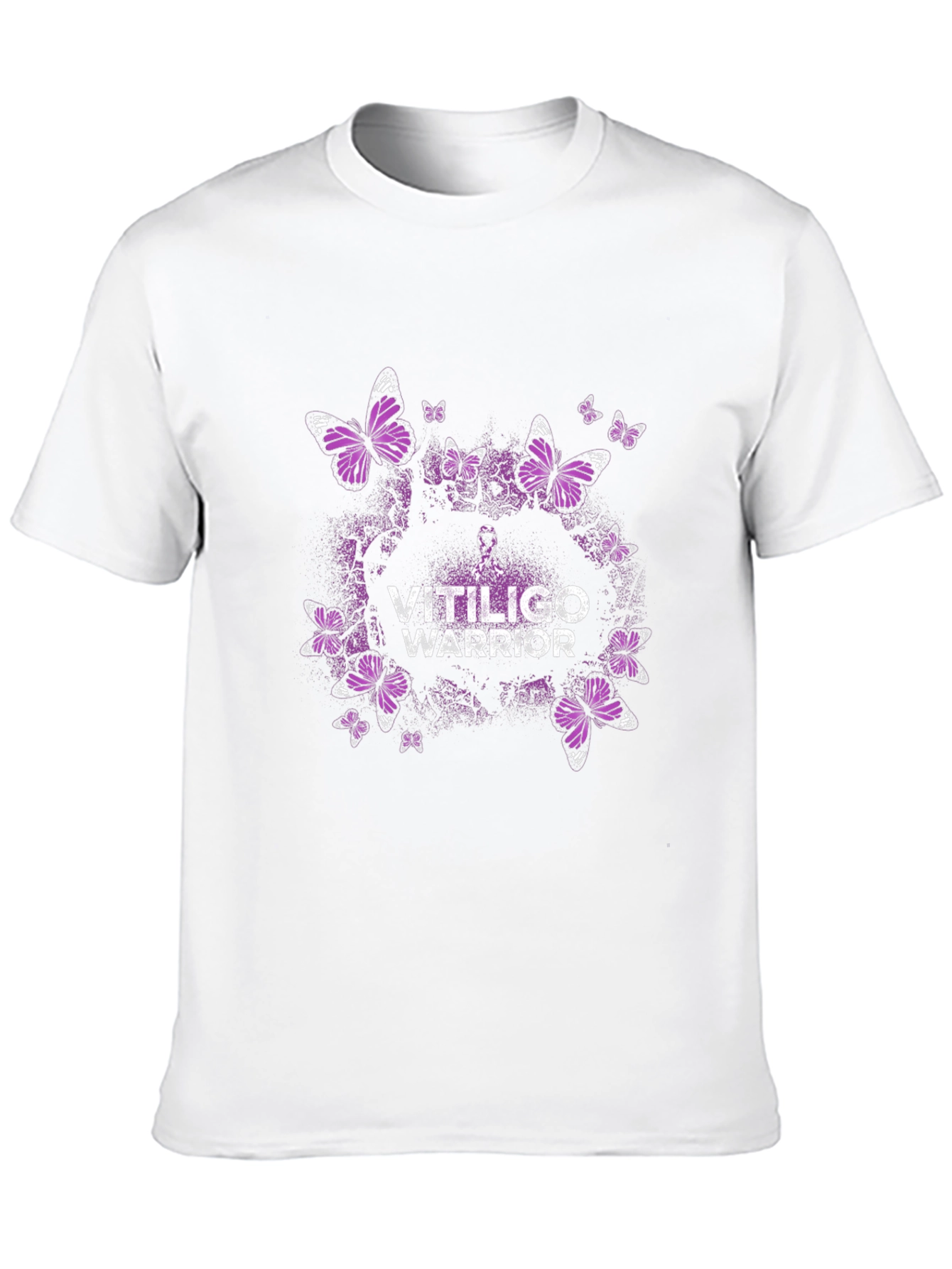 Vitiligo Warrior Butterfly Graphic Tee