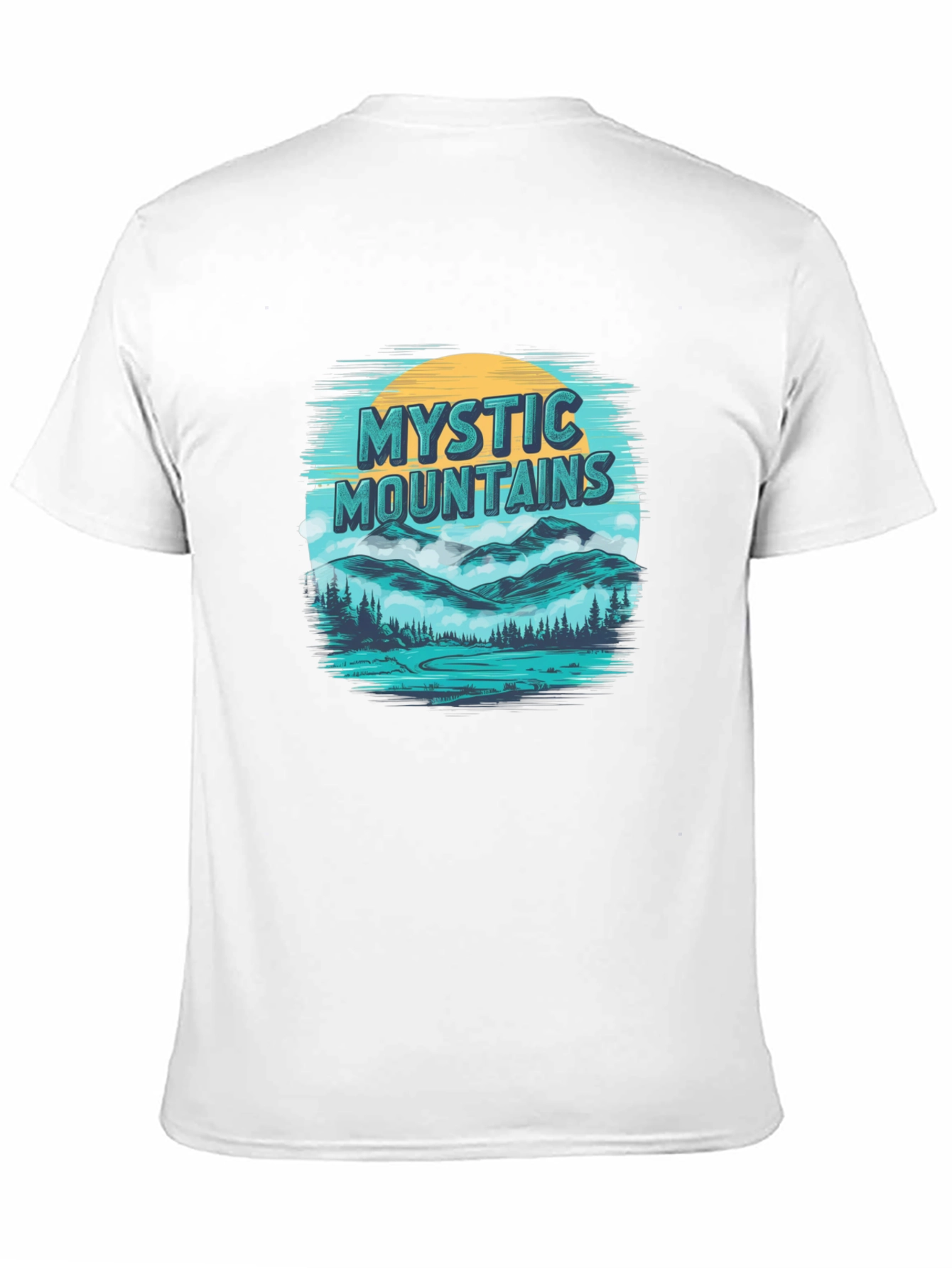 Mystic Mountains Graphic T-Shirt