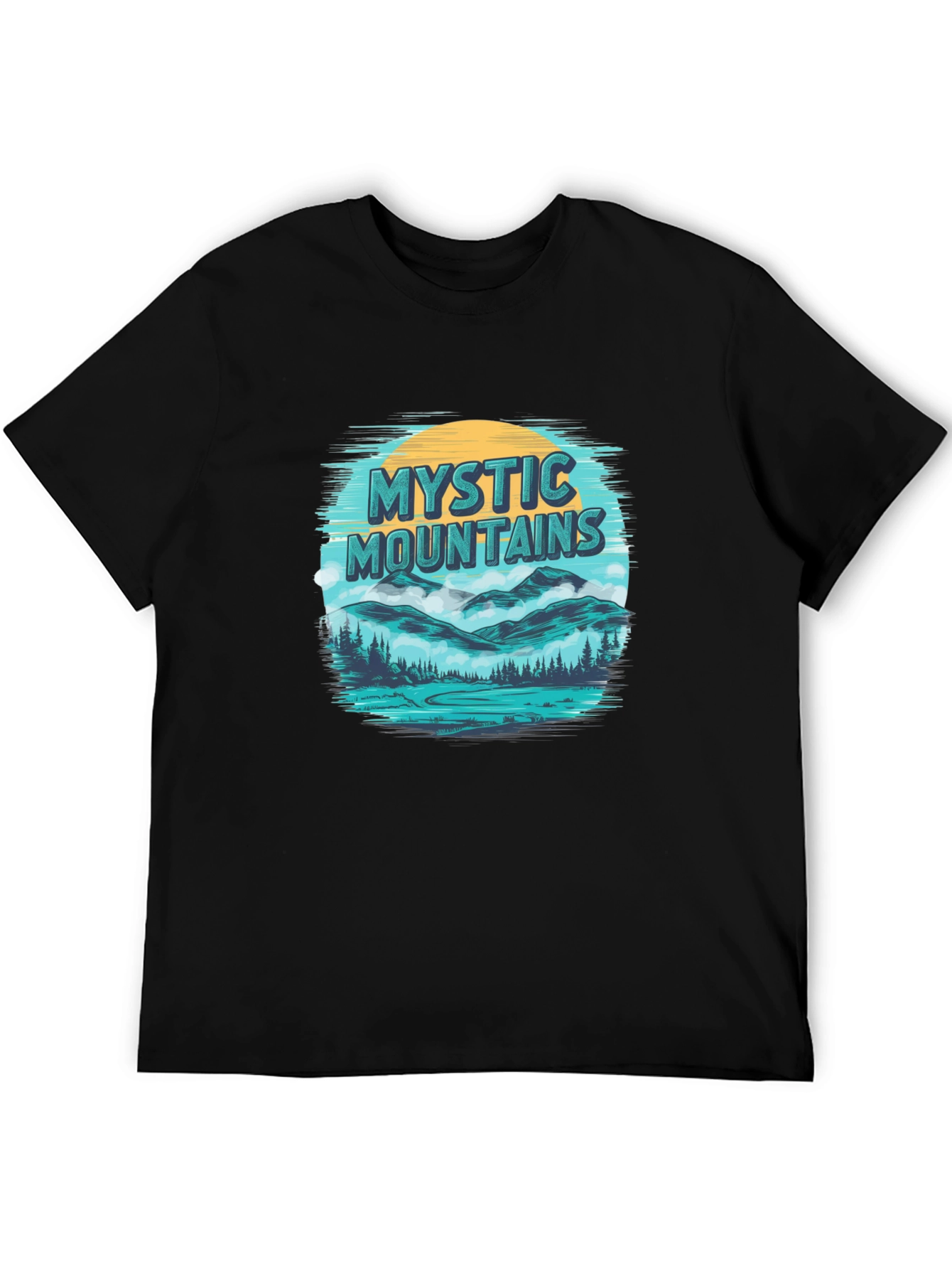 Mystic Mountains Graphic T-Shirt