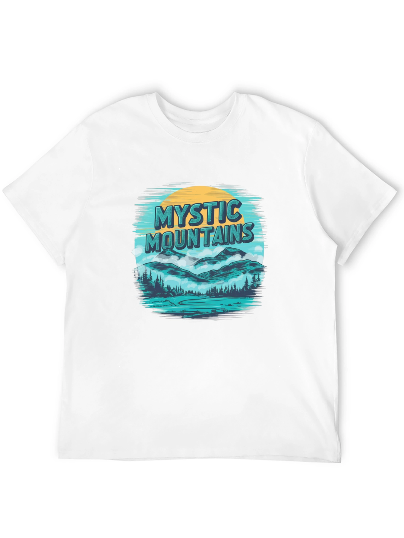 Mystic Mountains Graphic T-Shirt
