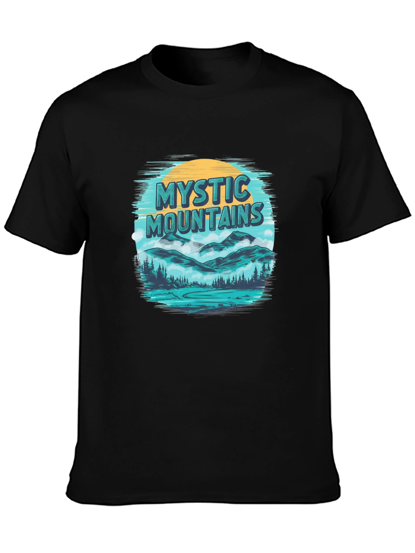 Mystic Mountains Graphic T-Shirt