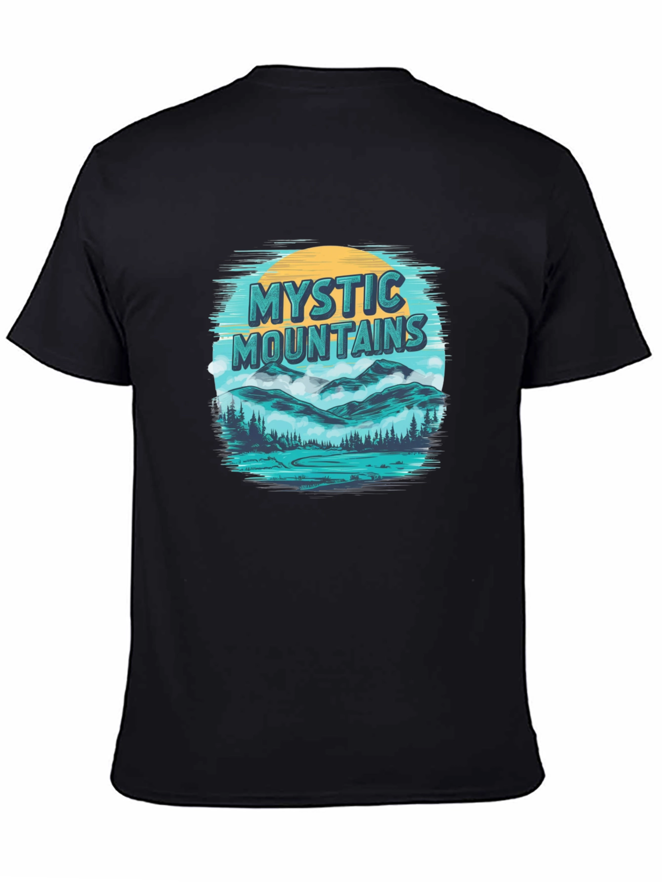 Mystic Mountains Graphic T-Shirt