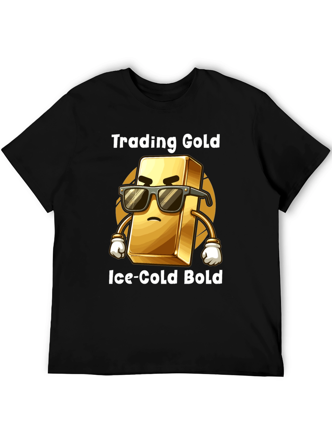 Trading Gold Tee - Ice-Cold Bold Style