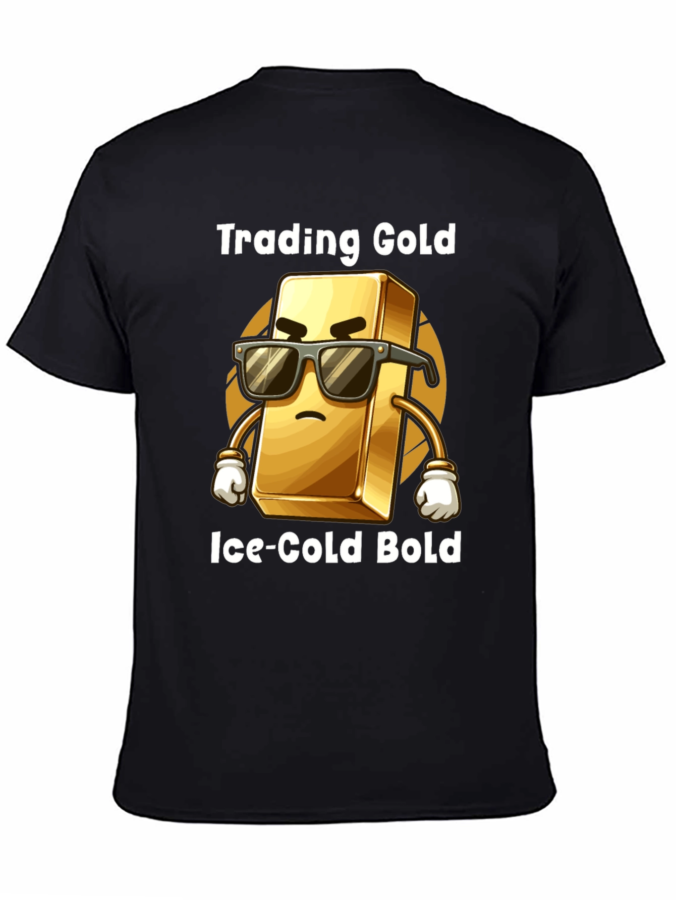 Trading Gold Tee - Ice-Cold Bold Style