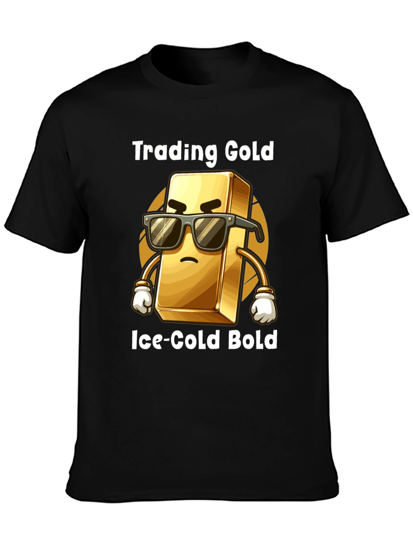 Trading Gold Tee - Ice-Cold Bold Style