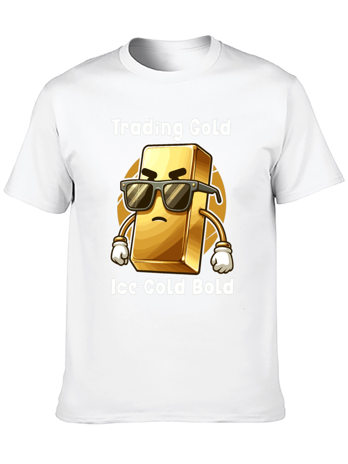 Trading Gold Tee - Ice-Cold Bold Style
