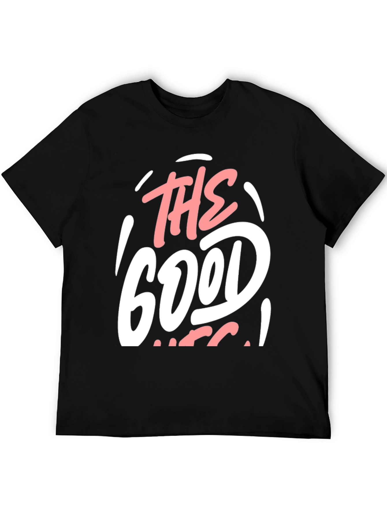 The Good Life Black Graphic Tee