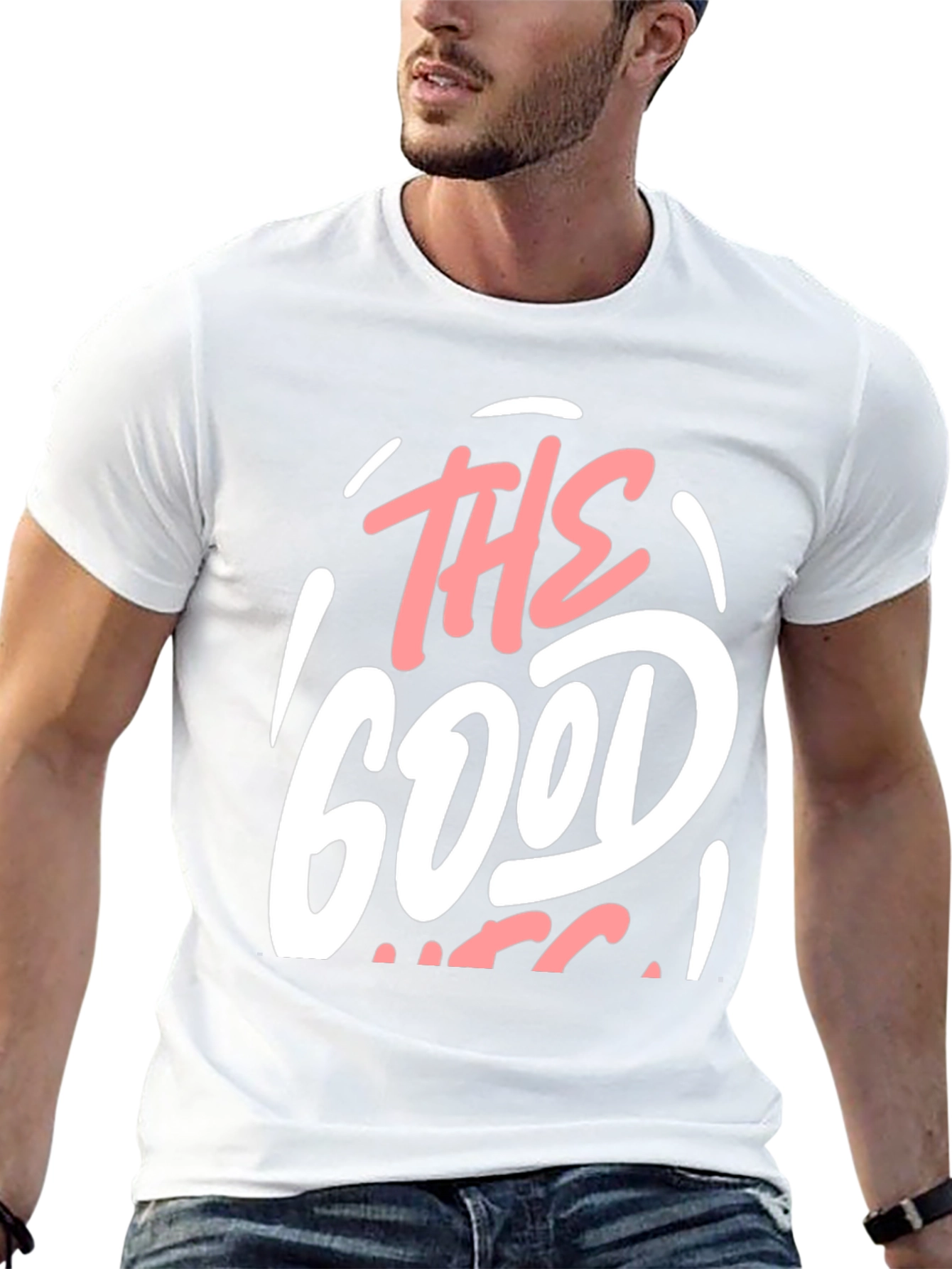 The Good Life Black Graphic Tee