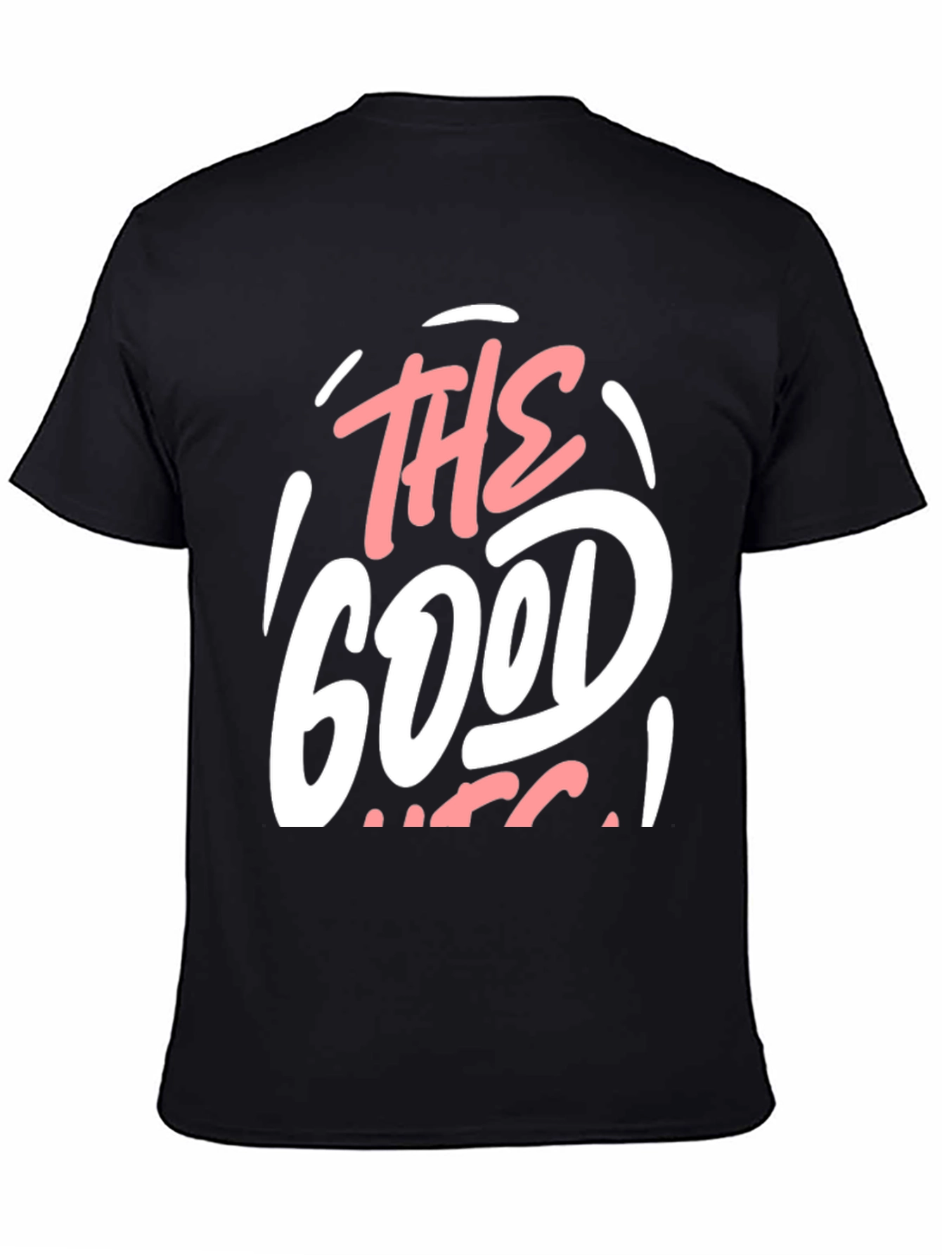The Good Life Black Graphic Tee