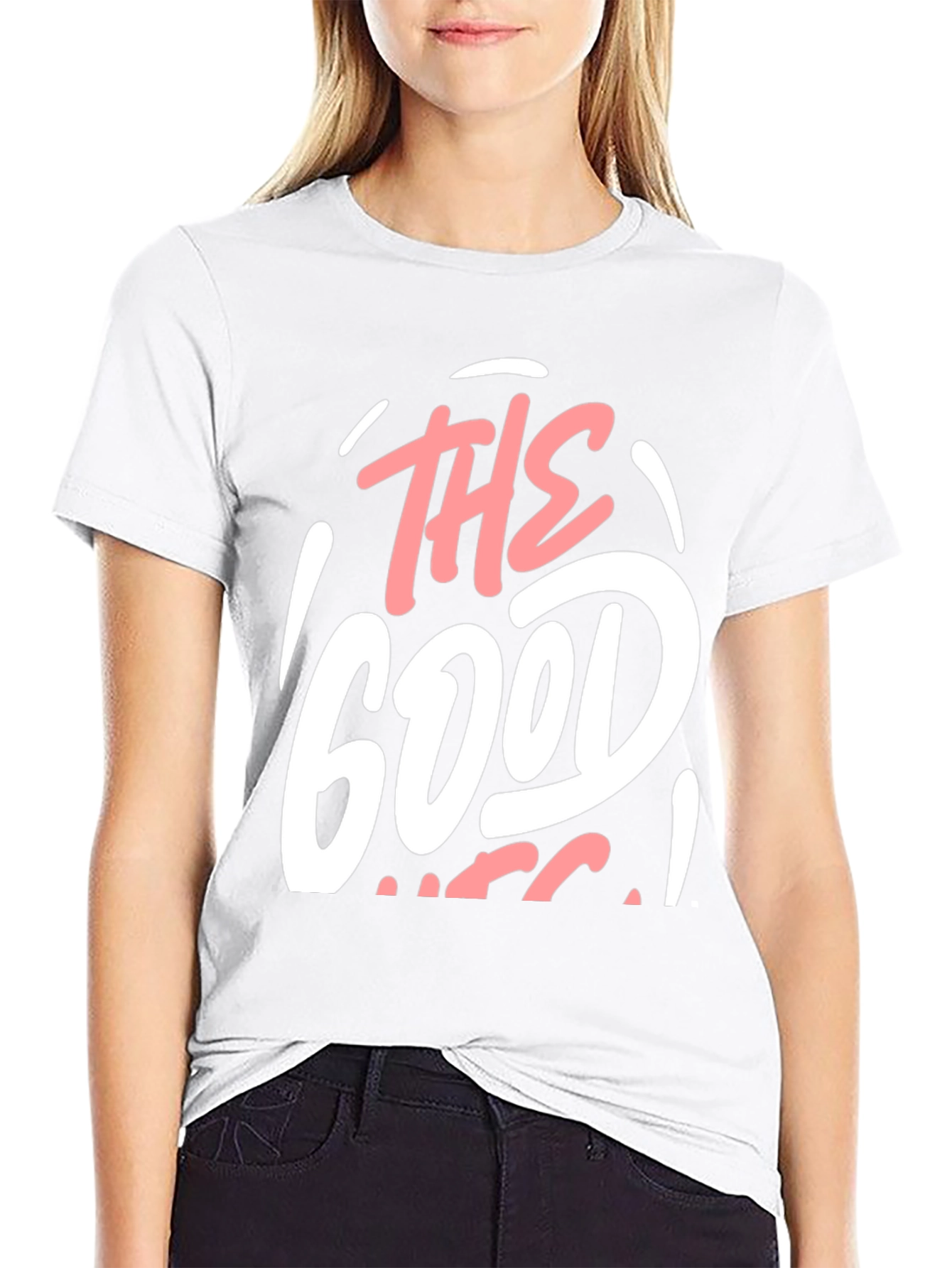 The Good Life Black Graphic Tee