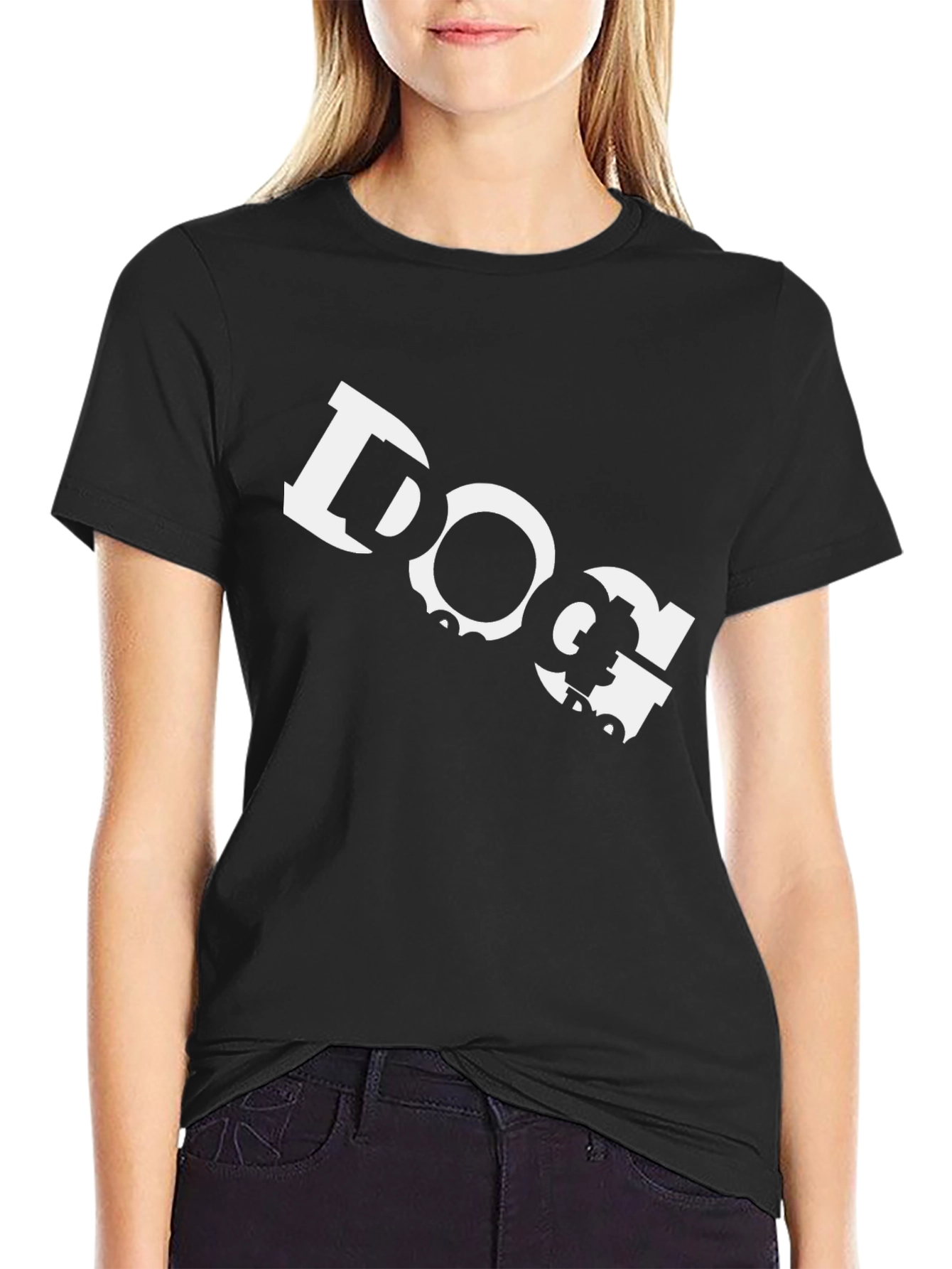 Dog Person Black T-Shirt